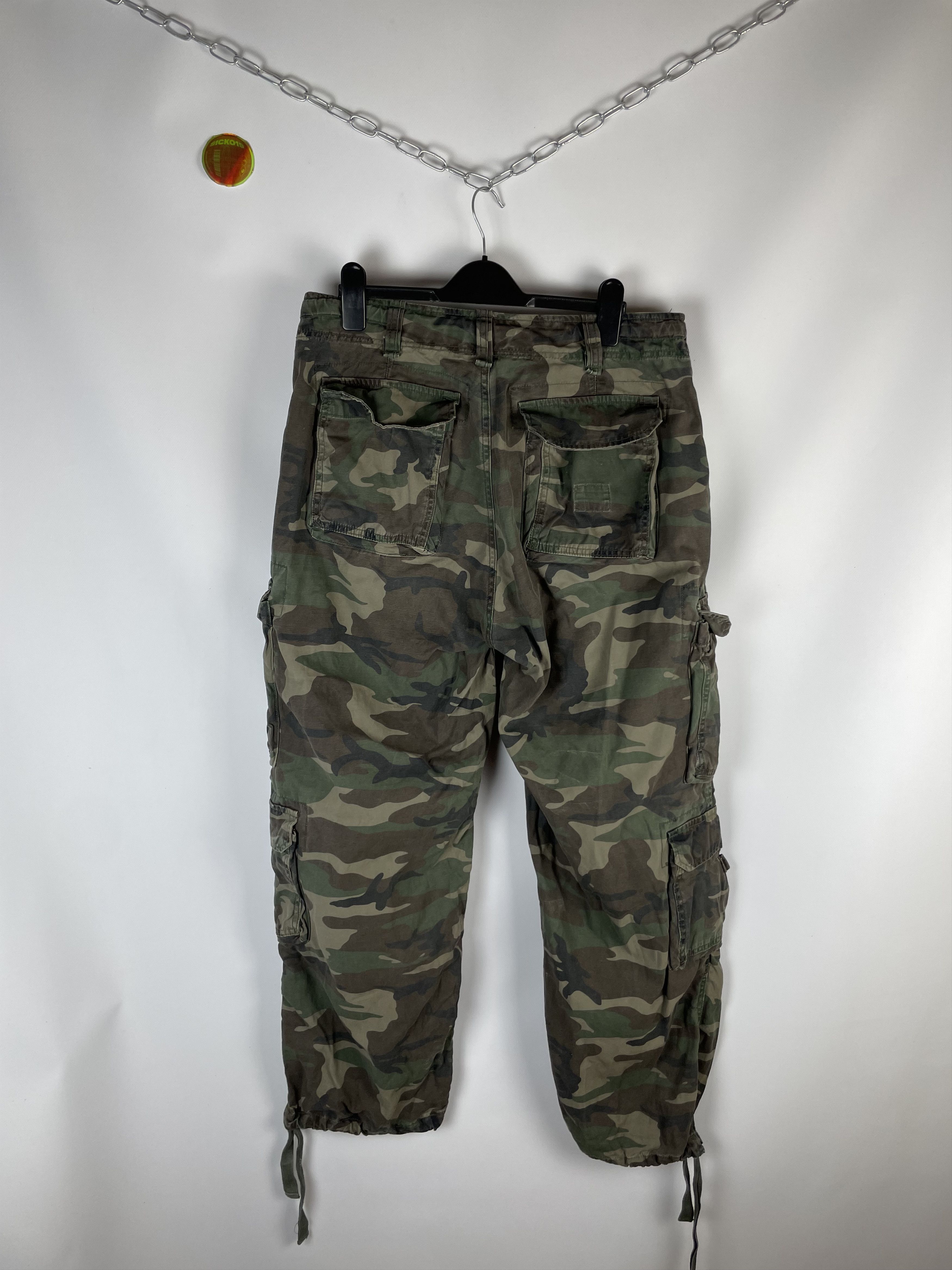 Japanese Brand Surplus Tex Cargo Pants Multipocket Baggy Size US 34 / EU 50 - 8 Thumbnail