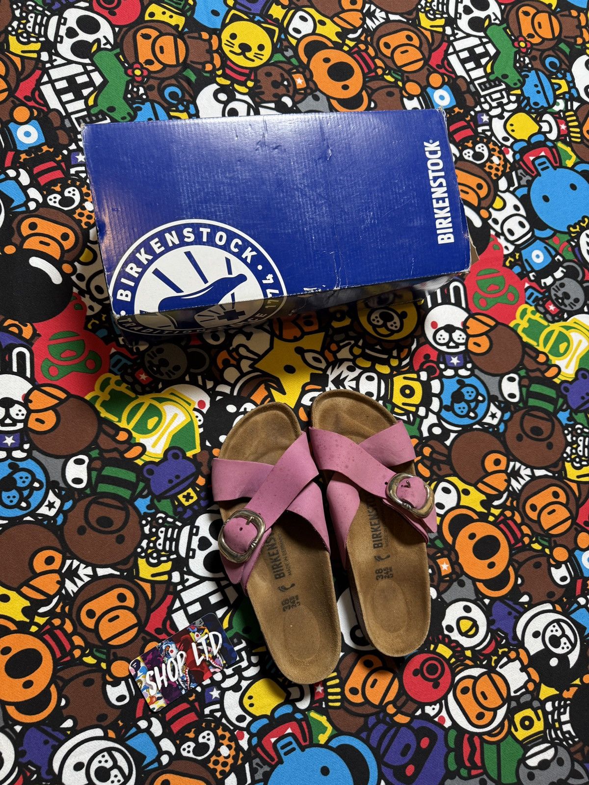 Birkenstock × Chrome Hearts Chrome Hearts X Birkenstock Pink Gunslinger Sandals Size US 7 / IT 37 - 2 Thumbnail