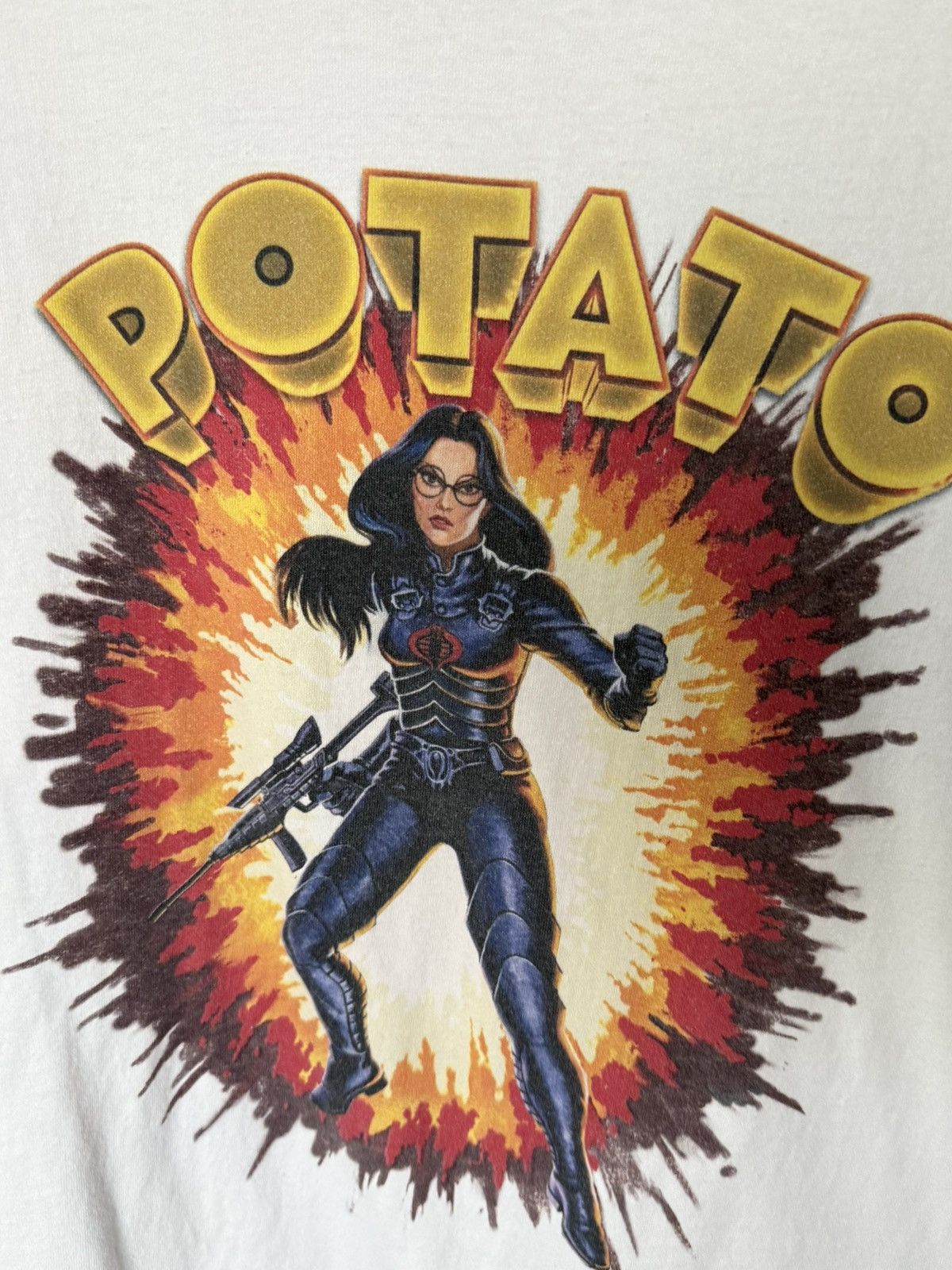 Imran Potato Imran Potato x GI Joe Tee White Large Size US L / EU 52-54 / 3 - 2 Thumbnail