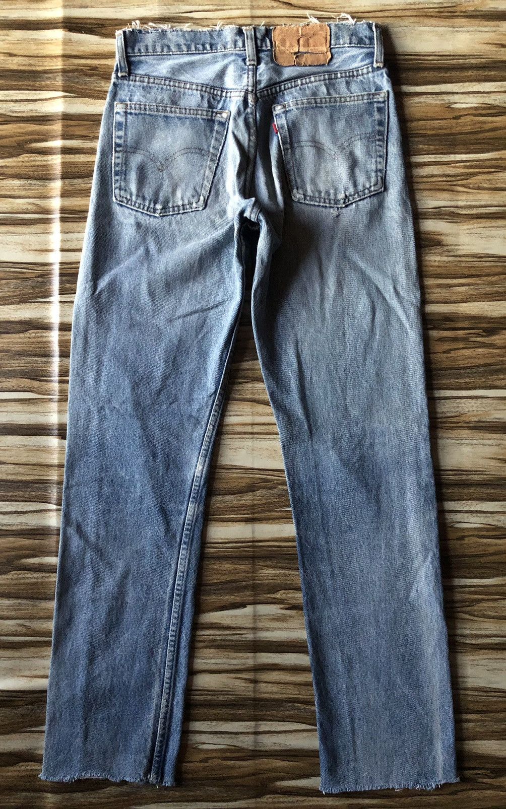 Levi's Vintage 80s Levis 505 USA Distressed Denim Size US 31 - 3 Thumbnail