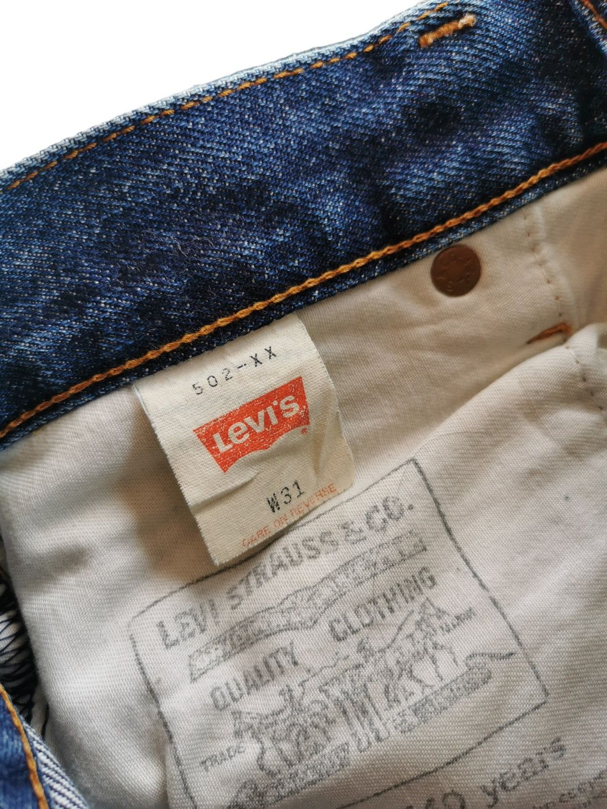 Jean Levis 502 Selvedge Looklike HystericGlamour Size US 30 / EU 46 - 6 Thumbnail