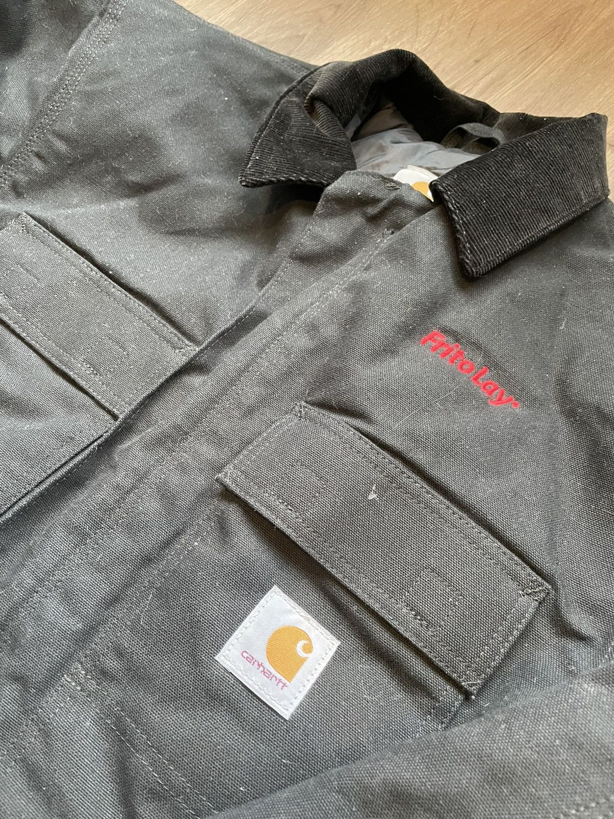 Carhartt Carhartt “Fritos Brand” Workwear Coat (Sz.L) Size US L / EU 52-54 / 3 - 2 Thumbnail