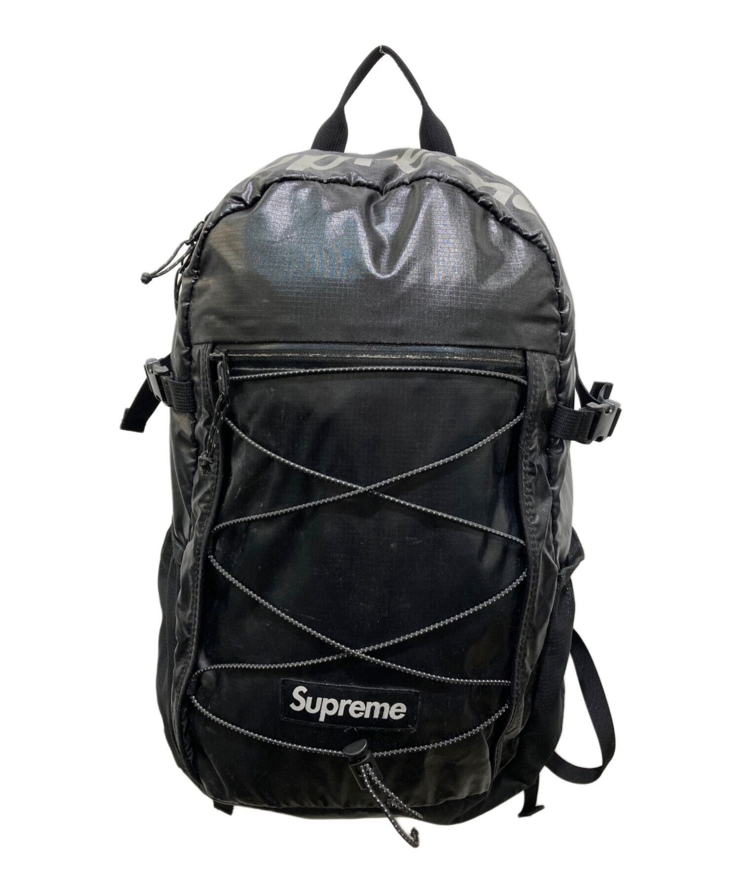 バッグ Supreme Canvas Backpack \"Black Buy Supreme Canvas Backpack 'Black' - FW21B25 BLACK | GOAT