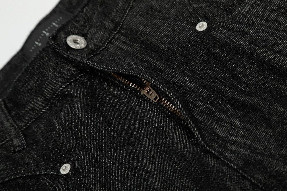 Japanese Brand × Jean Men's solid color all-match straight casual loose jeans Size US 32 / EU 48 - 4 Thumbnail