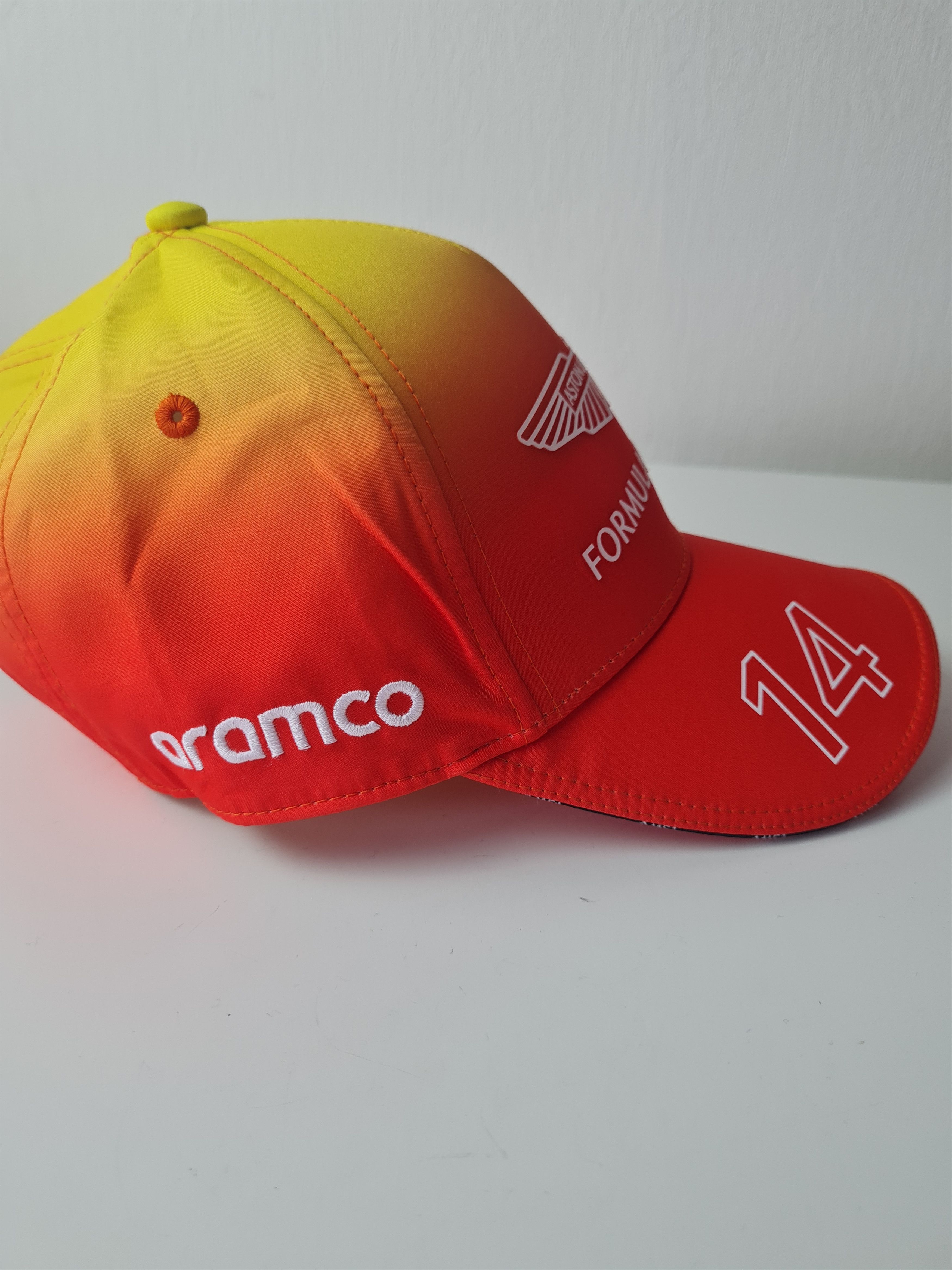 Formula 1 Aston Martin F1 Fernando Alonso Special Spain GP Baseball Size ONE SIZE - 11 Thumbnail