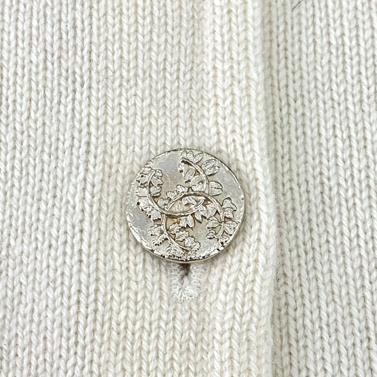 Chanel Chanel Beige Cashmere Short Sleeve Knit Dress K26WX Size S / US 4 / IT 40 - 6 Thumbnail