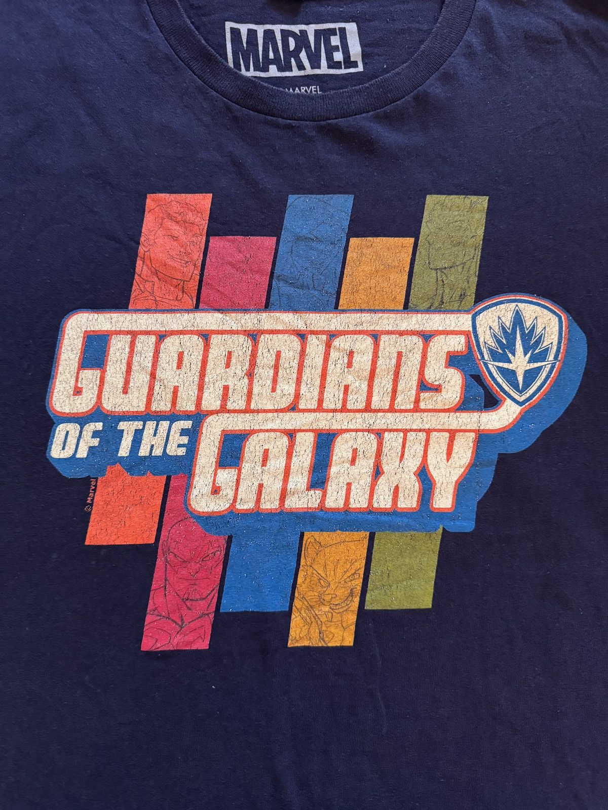 Vintage Marvel Guardians Of The Galaxy T-shirt Size US L / EU 52-54 / 3 - 2 Thumbnail