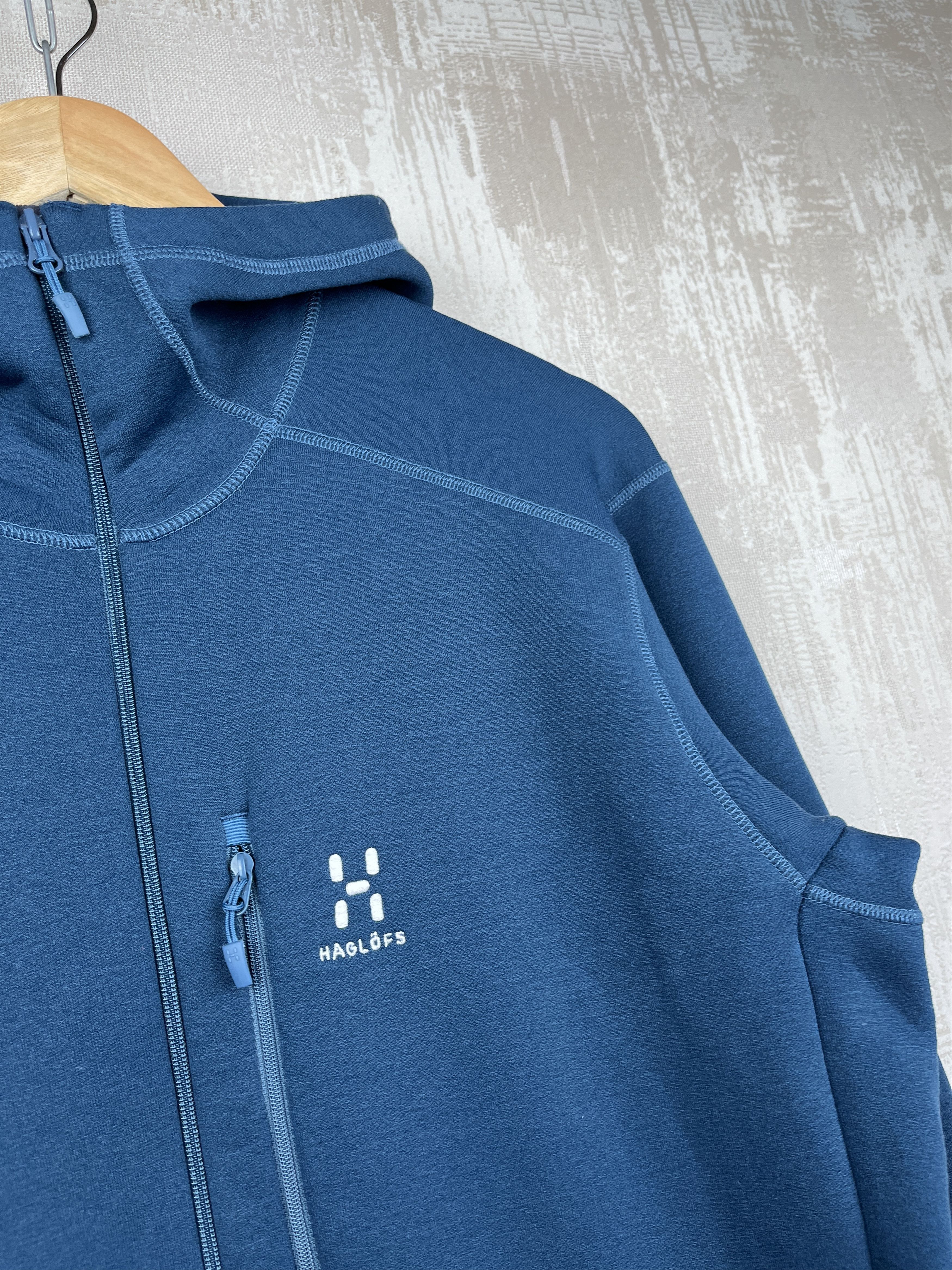 Haglofs Haglofs Bungy Hood Men Polartec Fleece Full Zip Hiking Size US L / EU 52-54 / 3 - 5 Thumbnail