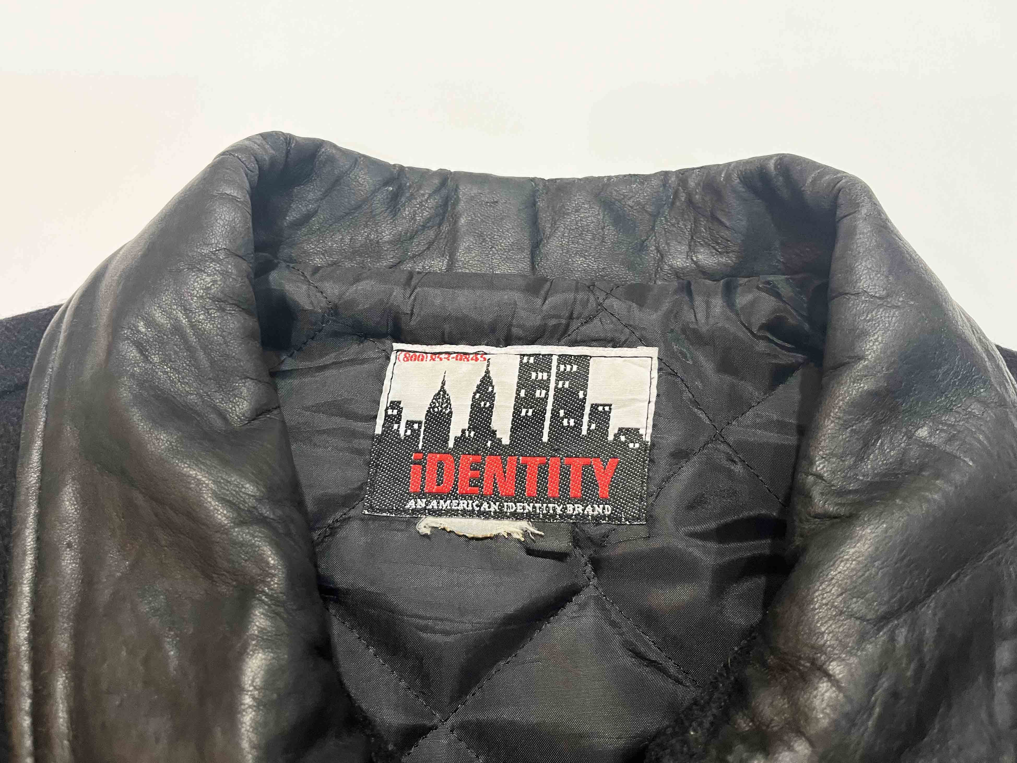 Vintage Vintage Identiy Mac Tools Racing Leather Bomber Jacket Size US L / EU 52-54 / 3 - 4 Thumbnail