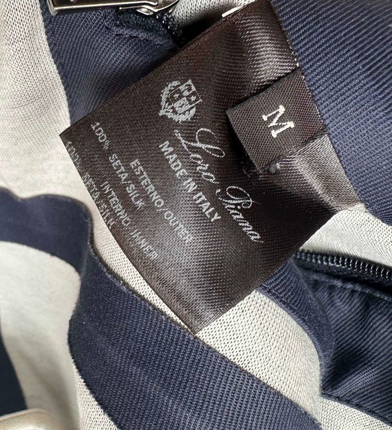 Loro Piana LORO PIANA Men's waterproof double layer silk jacket Size US M / EU 48-50 / 2 - 4 Thumbnail