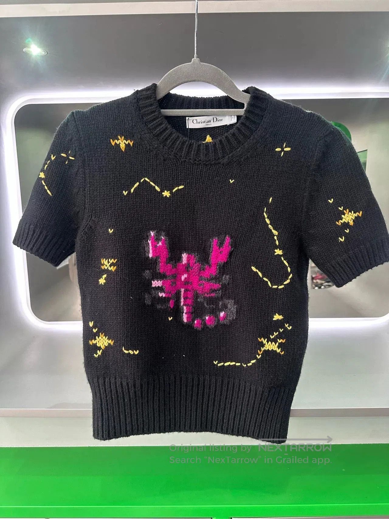 Dior dior fw22 scorpio pattern short sleeve sweater. Size US S / EU 44-46 / 1 - 1 Thumbnail