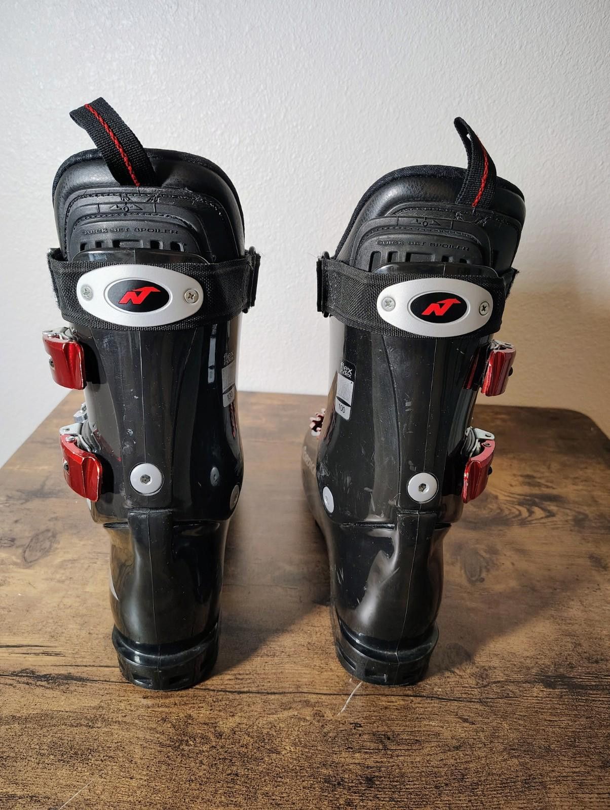 Other Nordica Mens 6 Womens 7 Black Red Ski Boots Dobermann WorldC Size ONE SIZE - 4 Thumbnail