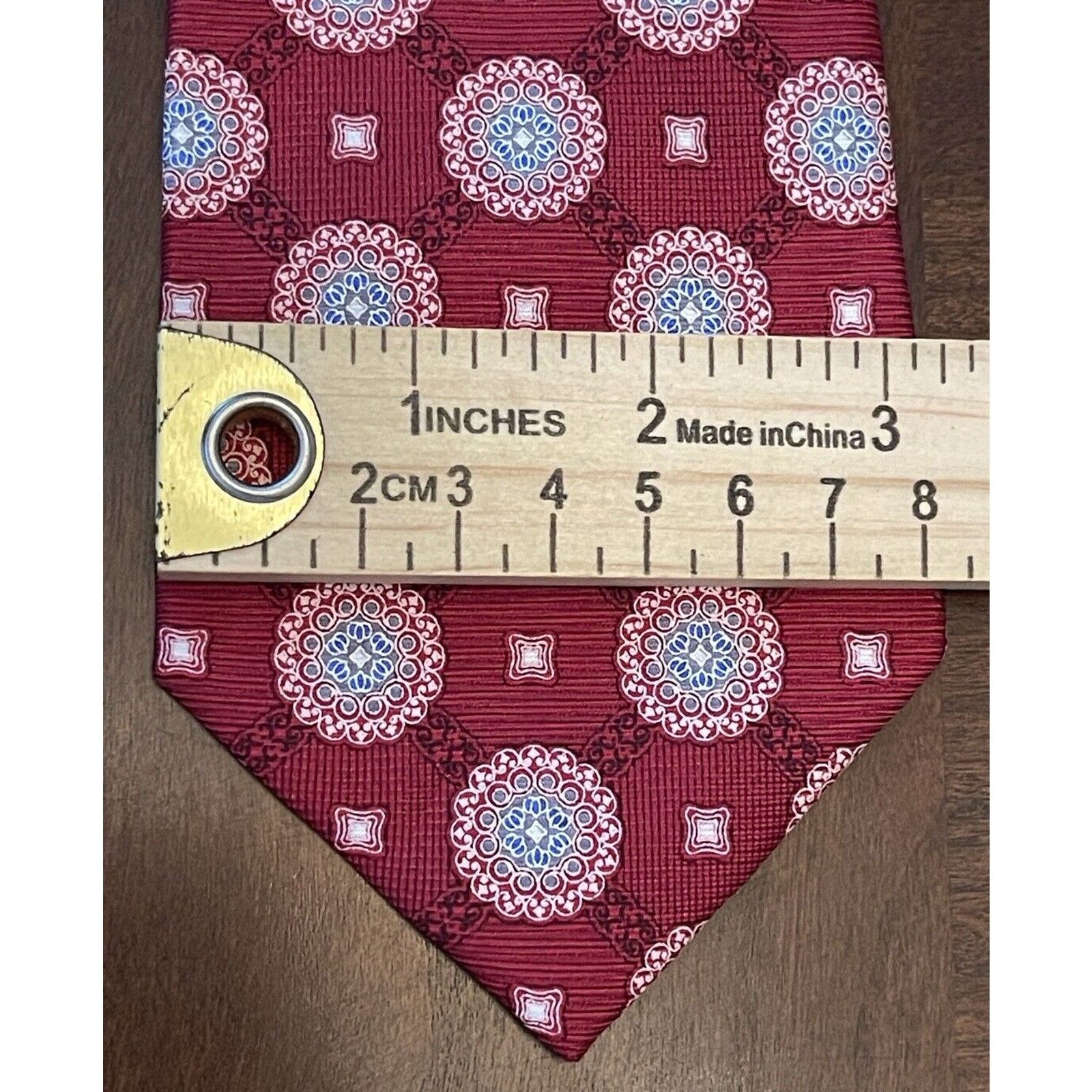Other Cape Cod Neckwear Red Blue 100% Silk Made In China Size ONE SIZE - 4 Thumbnail