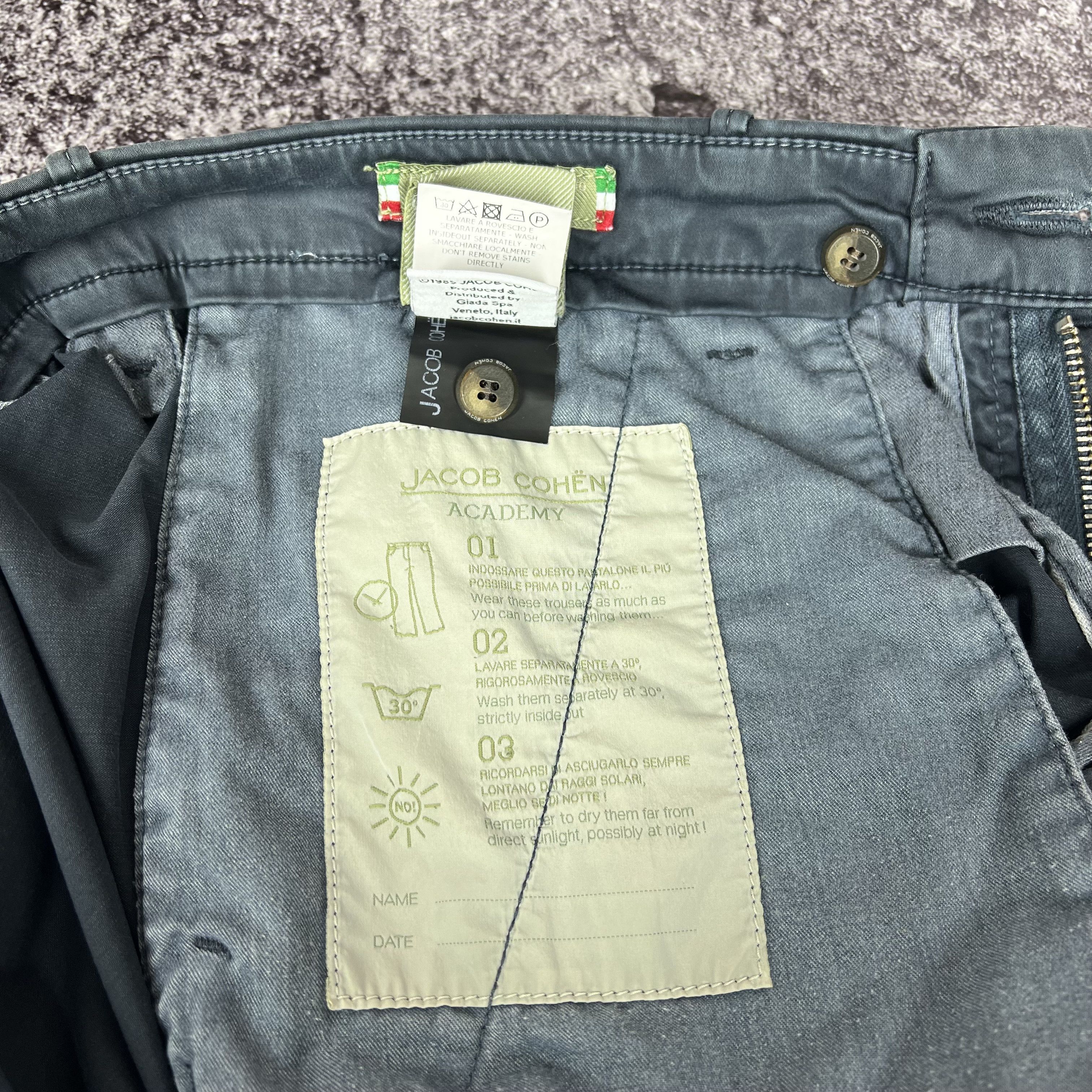 Jacob Cohen Jacob Cohen Academy Pants Made in Italy Size 34 Size US 34 / EU 50 - 11 Thumbnail