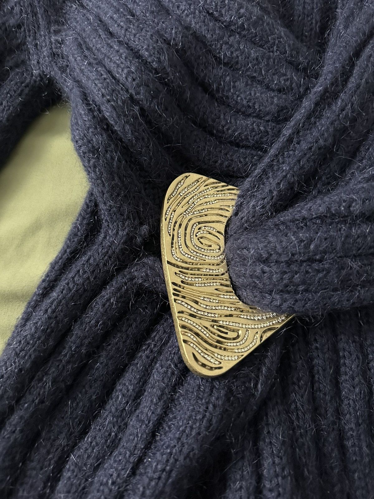 Area Twisted Knit Turtleneck Sweater Size M / US 6-8 / IT 42-44 - 8 Thumbnail