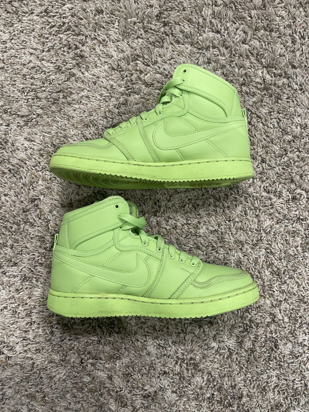Billie Eilish × Nike Billie Eilish Jordan 1 Retro AJKO Ghost Green Size US 6.5 / IT 36.5 - 2 Thumbnail