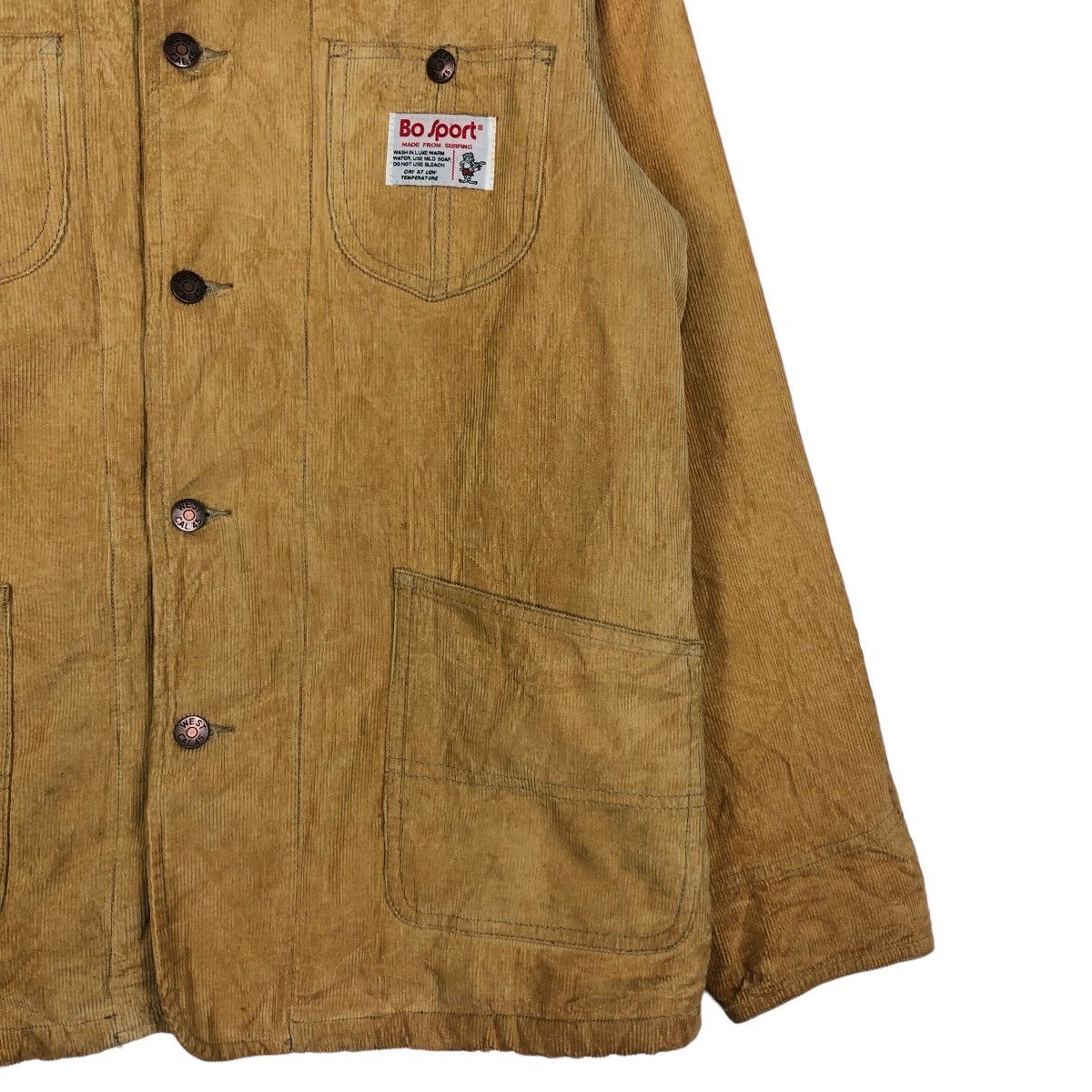 Toyo Enterprises Vintage Corduroy Tanker Jacket Blanket Lining Surf Bo Sport Size US S / EU 44-46 / 1 - 5 Thumbnail