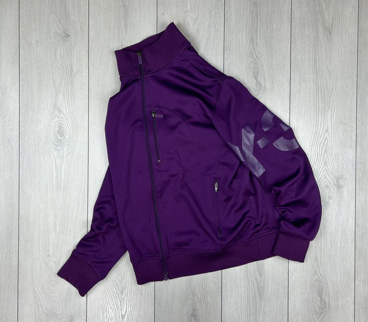 Adidas × Palace × Y-3 Y-3 Palace Track Jacket White/Purple | Grailed