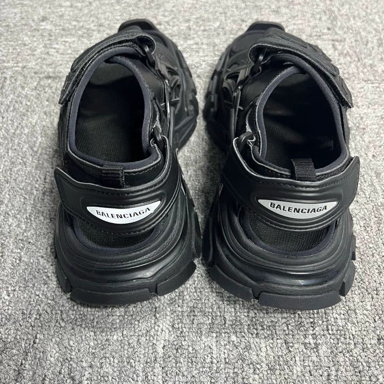 Balenciaga Balenciaga Black Track 2.0 Sandals-2505 Size US 5.5 / EU 38 - 4 Thumbnail