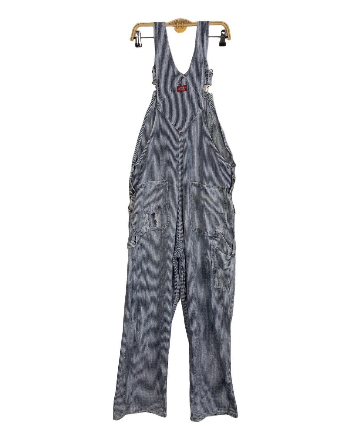 Dickies Dickies Hickory Indigo Denim Coveral Overall Jumper Workwear Size US 38 / EU 54 - 2 Thumbnail