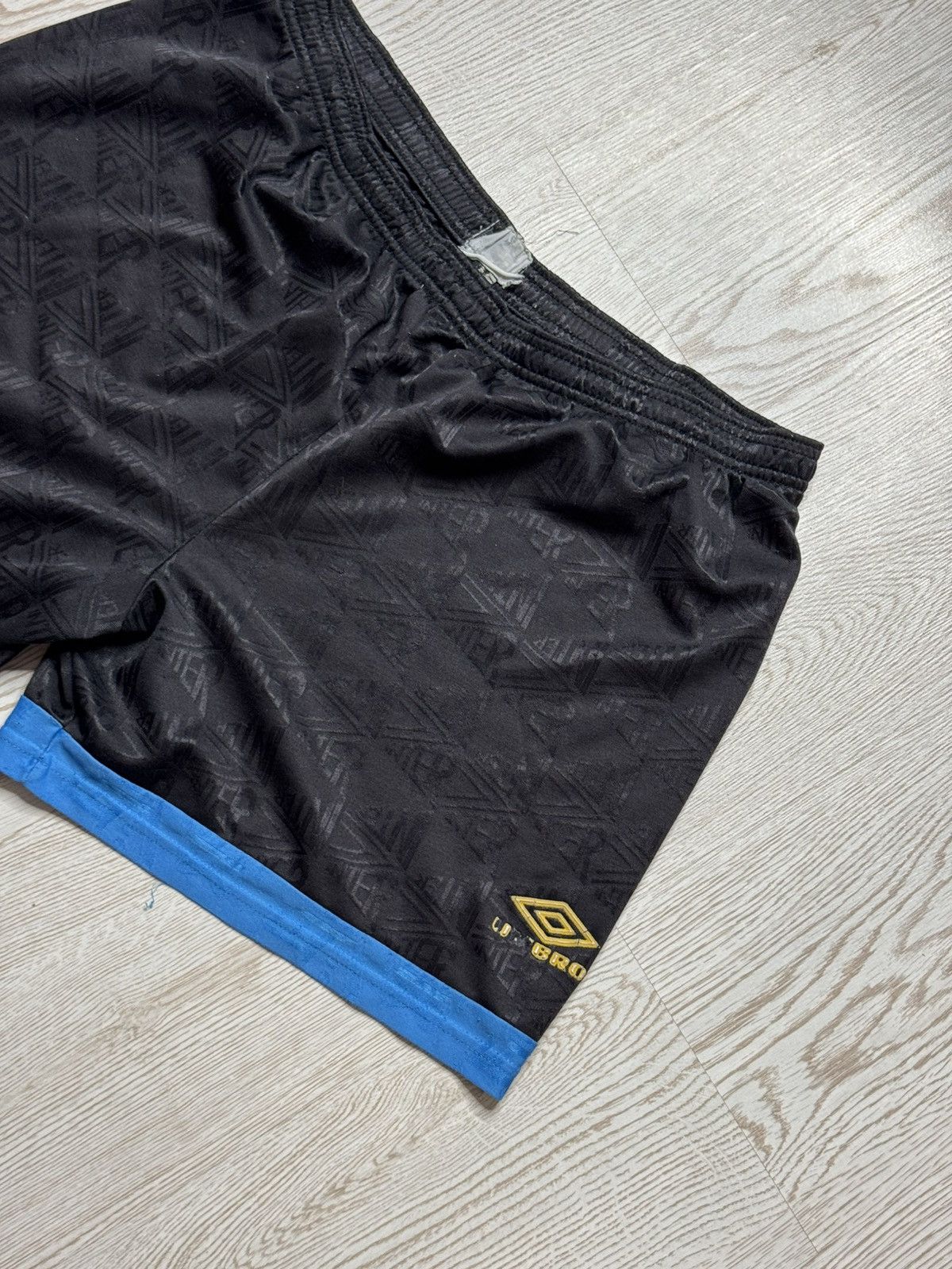 Umbro Vintage 90s Inter Milan Soccer Shorts Football shorts Size US 32 / EU 48 - 3 Thumbnail