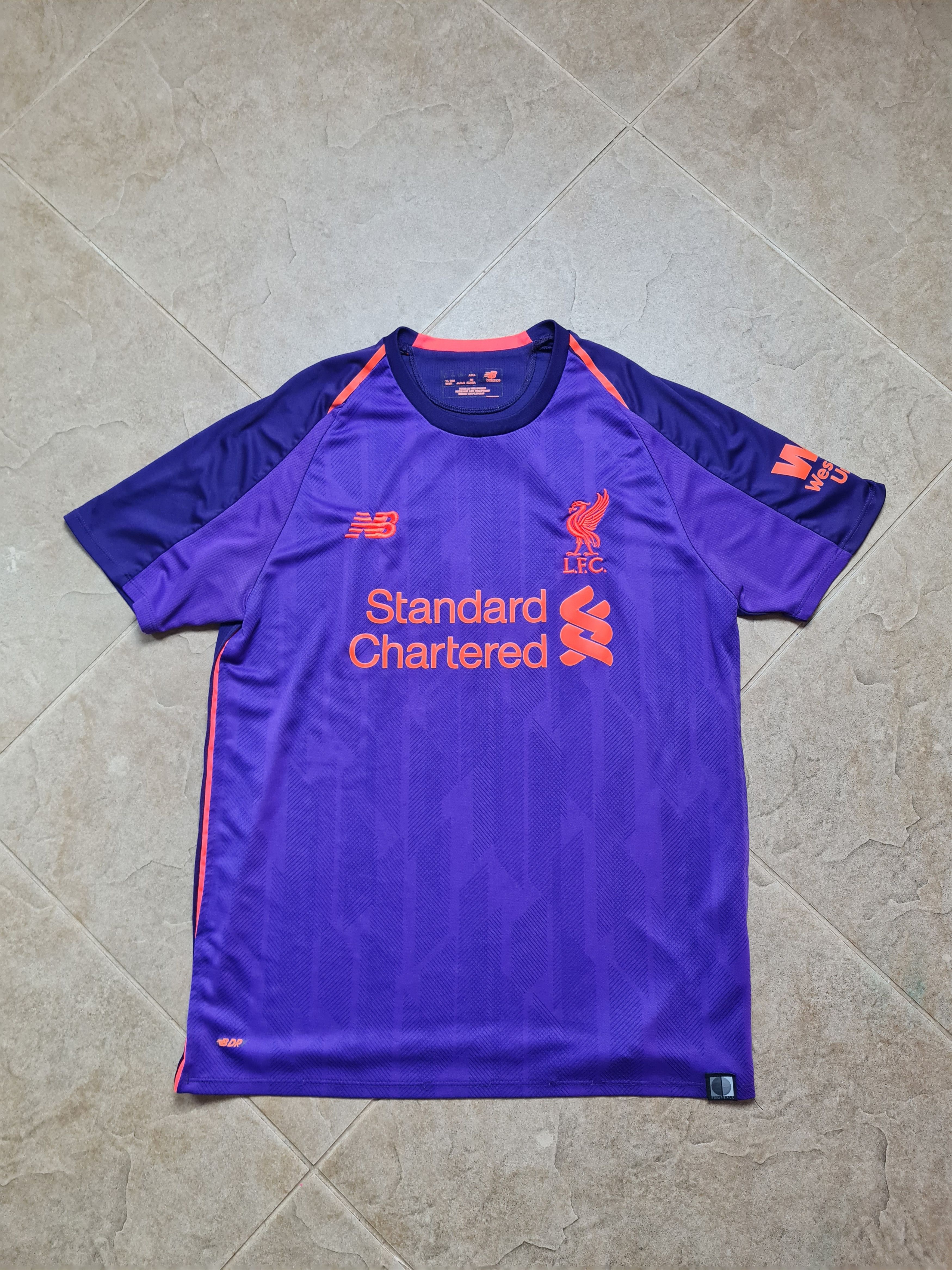 New Balance LIVERPOOL ENGLAND FOOTBALL 2018/2019 AWAY SHIRT SZ M Size US M / EU 48-50 / 2 - 6 Thumbnail