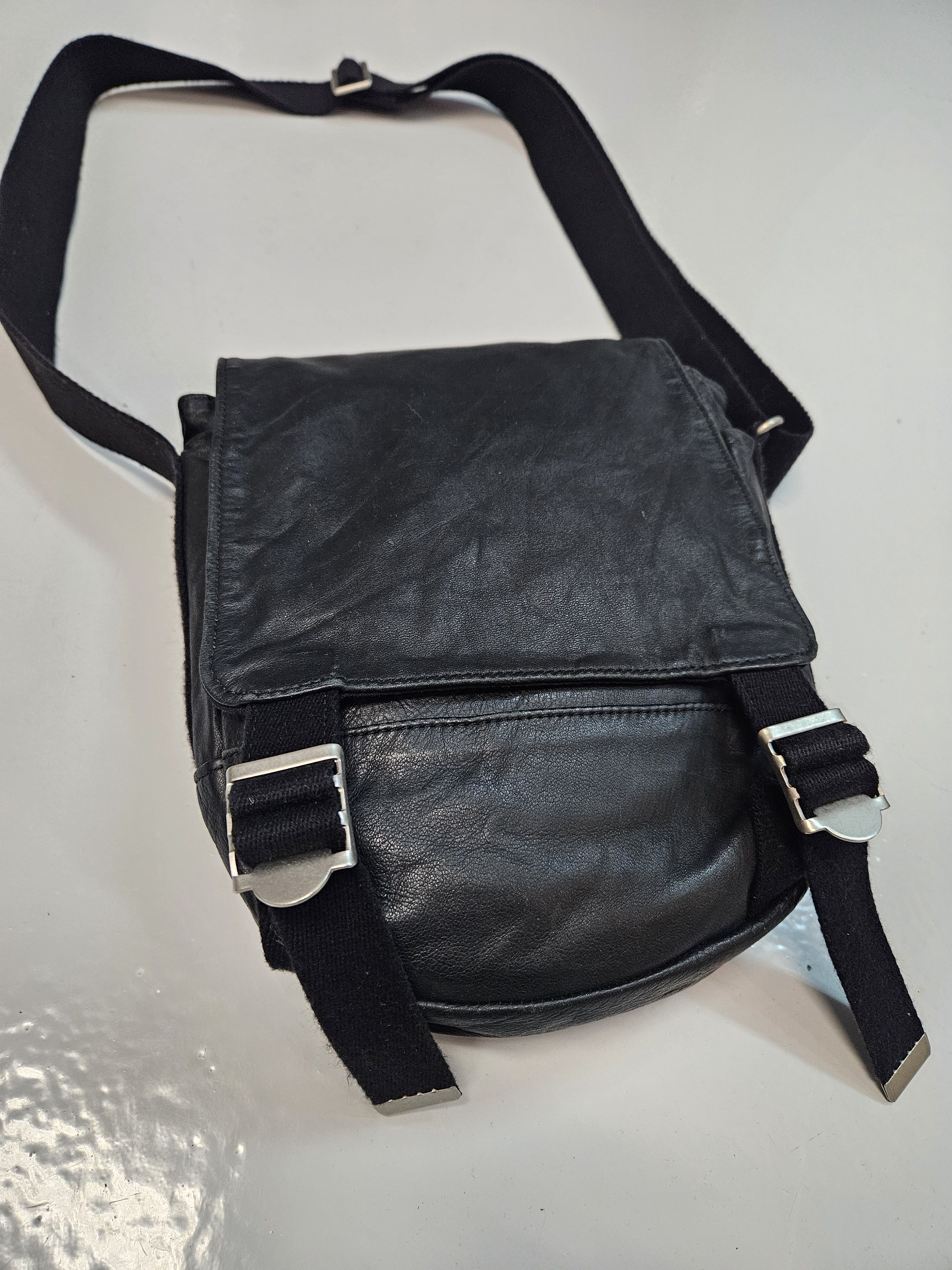 Y's Y's Yohji Yamamoto leather shoulder/ crossbody bag Size ONE SIZE - 6 Thumbnail