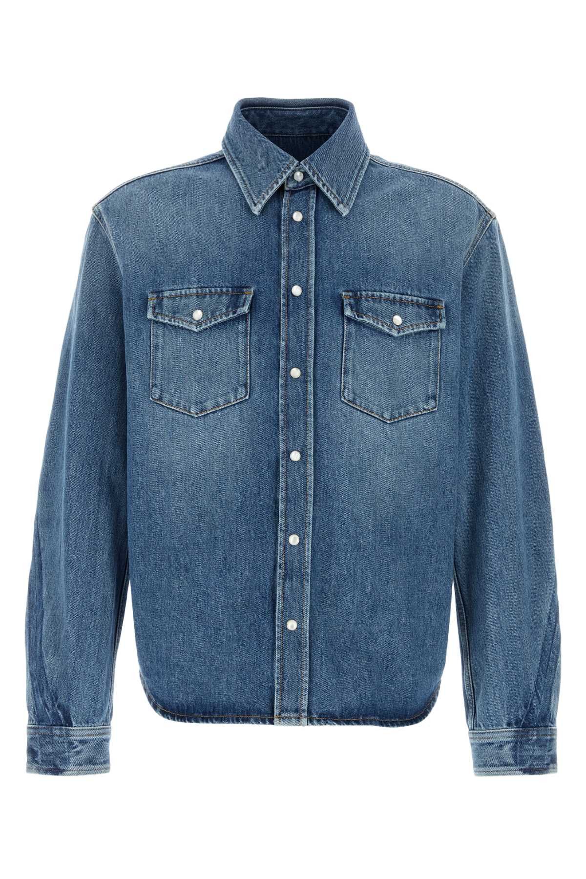 Givenchy Denim Shirt Size US S / EU 44-46 / 1 - 1 Thumbnail