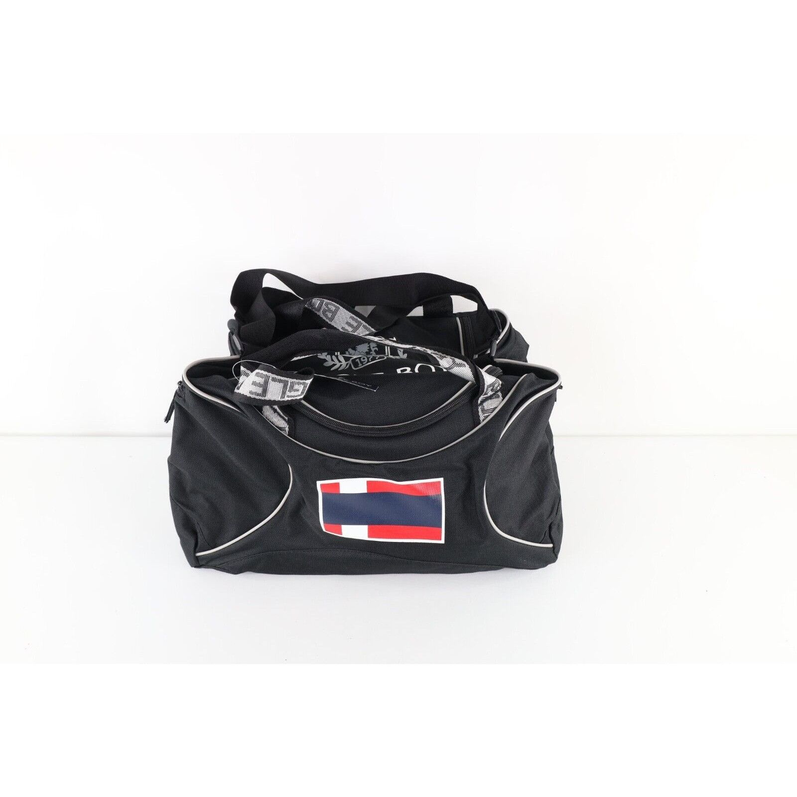 Vintage Deadstock Vintage 90s Bugle Boy Crest Handle Duffel Bag Size ONE SIZE - 1 Thumbnail