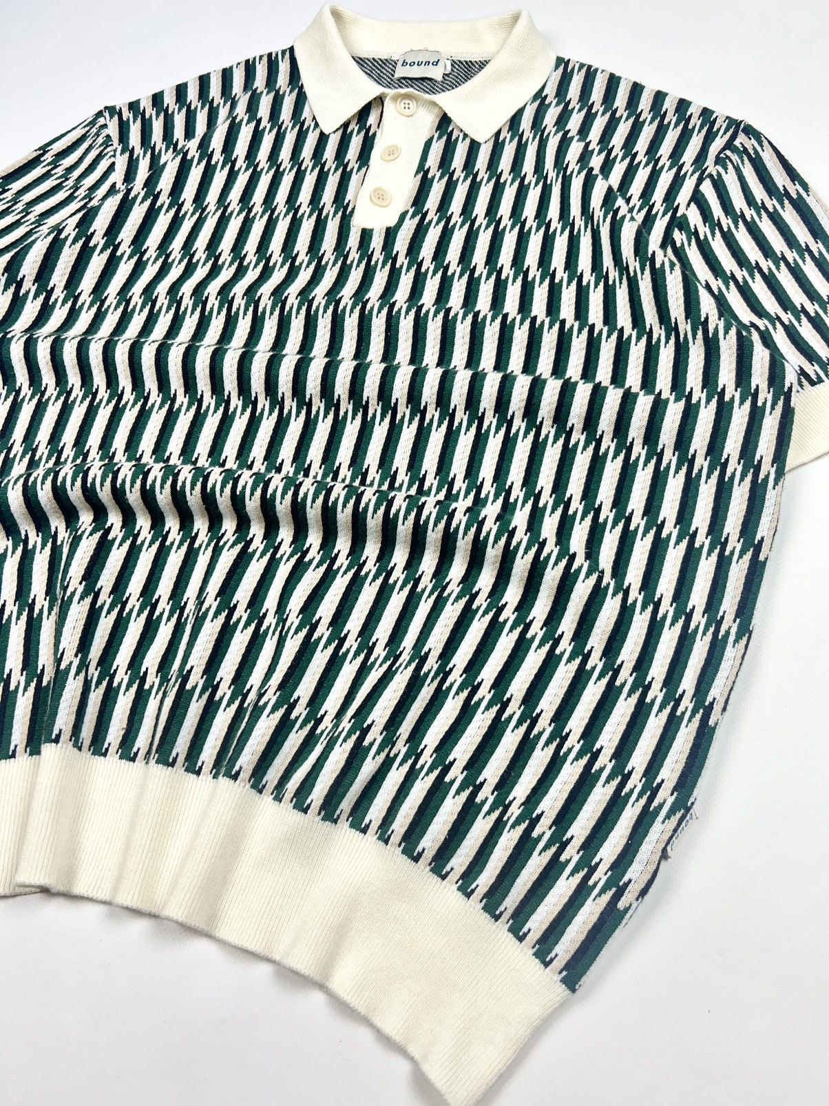 Designer Luxury Bound Messina Knit Polo Shirt Size M Size US M / EU 48-50 / 2 - 6 Thumbnail