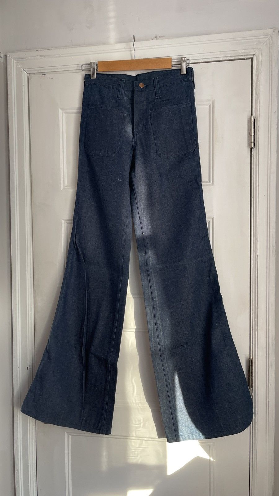 Vintage Wrangler Blue Bell Vintage Bell Deadstock Jeans Size 26" / US 2 / IT 38 - 4 Thumbnail
