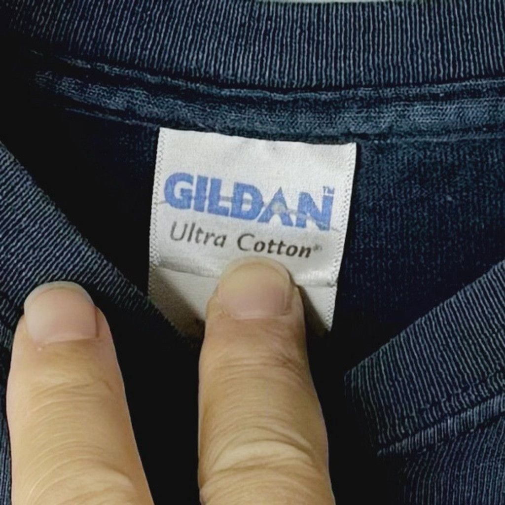 Gildan GILDAN BLACK MARKET BREWING CO. Men's Blue Graphic T-Shirt M Size US M / EU 48-50 / 2 - 3 Thumbnail