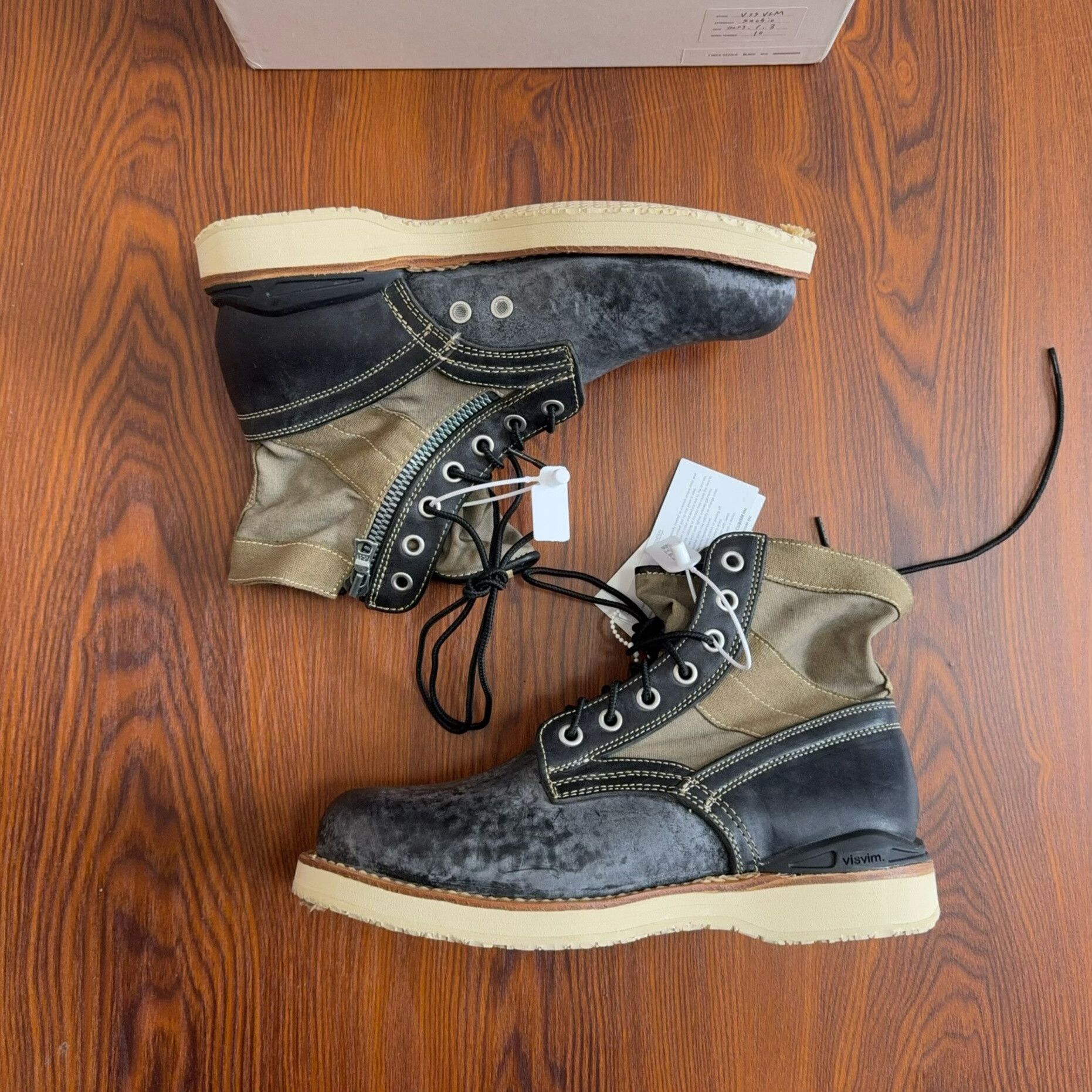 Visvim VISVIM 7 Hole Folk Military Boot Size US 10 / EU 43 - 1 Thumbnail