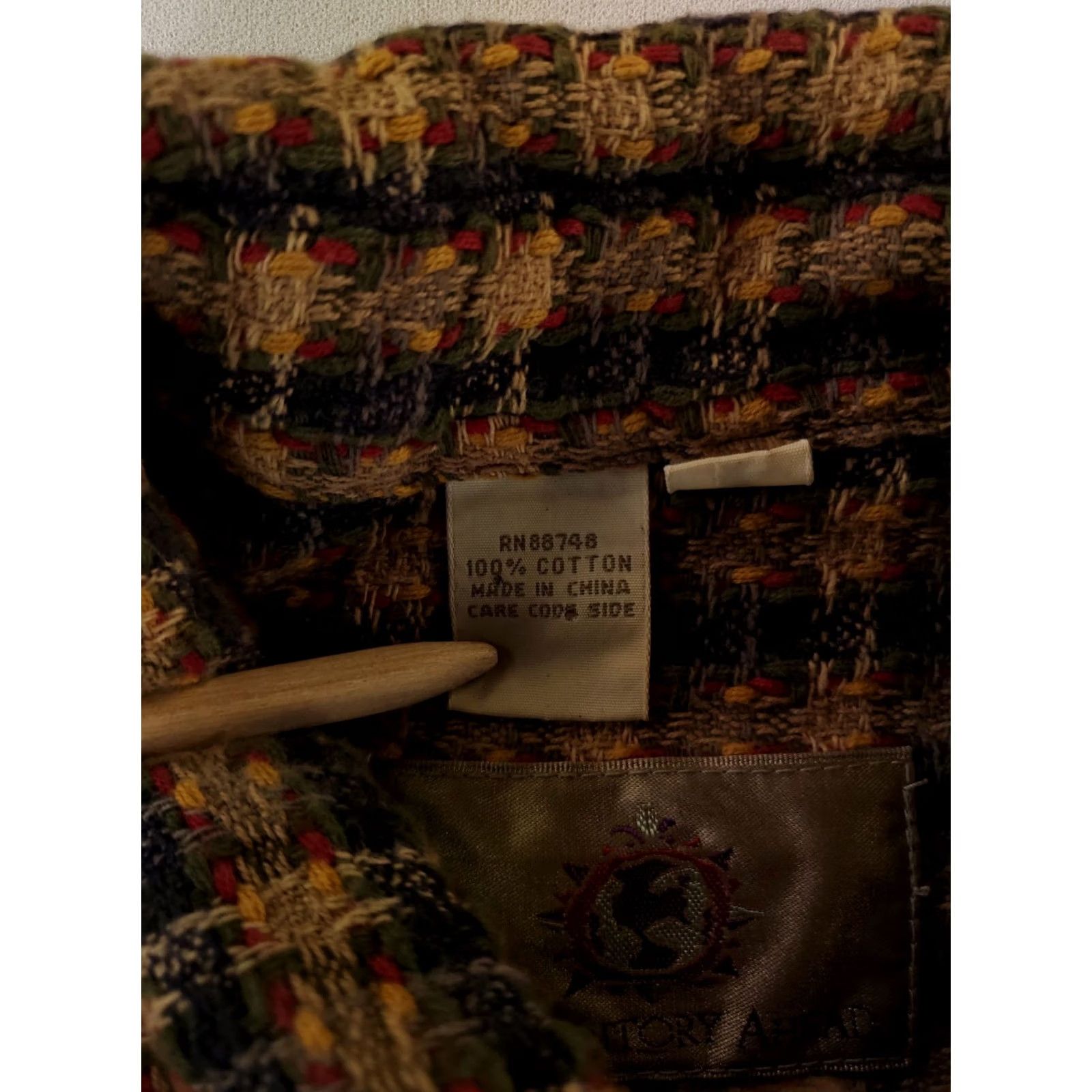 The Territory Ahead VINTAGE Territory Ahead Shirt Blanket Button Up Brown Long Sleeve Mens XL Size US XL / EU 56 / 4 - 2 Thumbnail