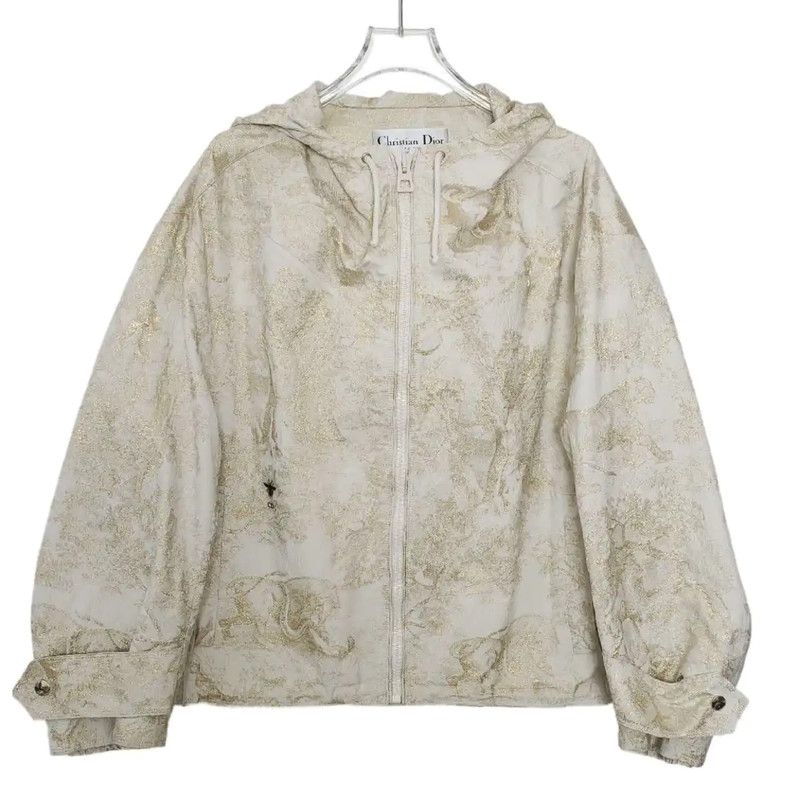 Dior Dior Beige Polyester Jacket for Women 0089 Size S / US 4 / IT 40 - 1 Thumbnail