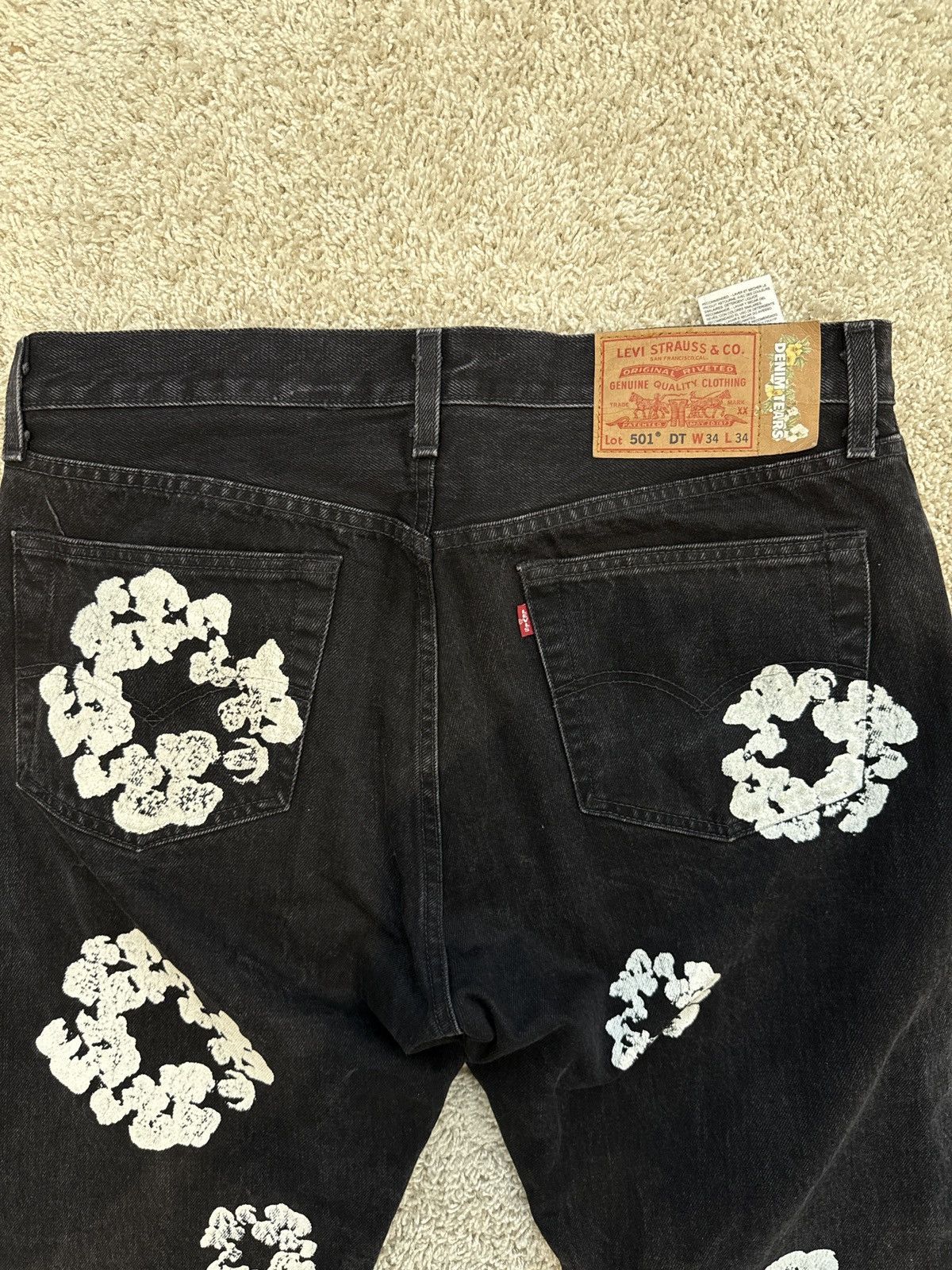 DENIM TEARS Denim Tears Black Denim Set Size US 34 / EU 50 - 10 Thumbnail