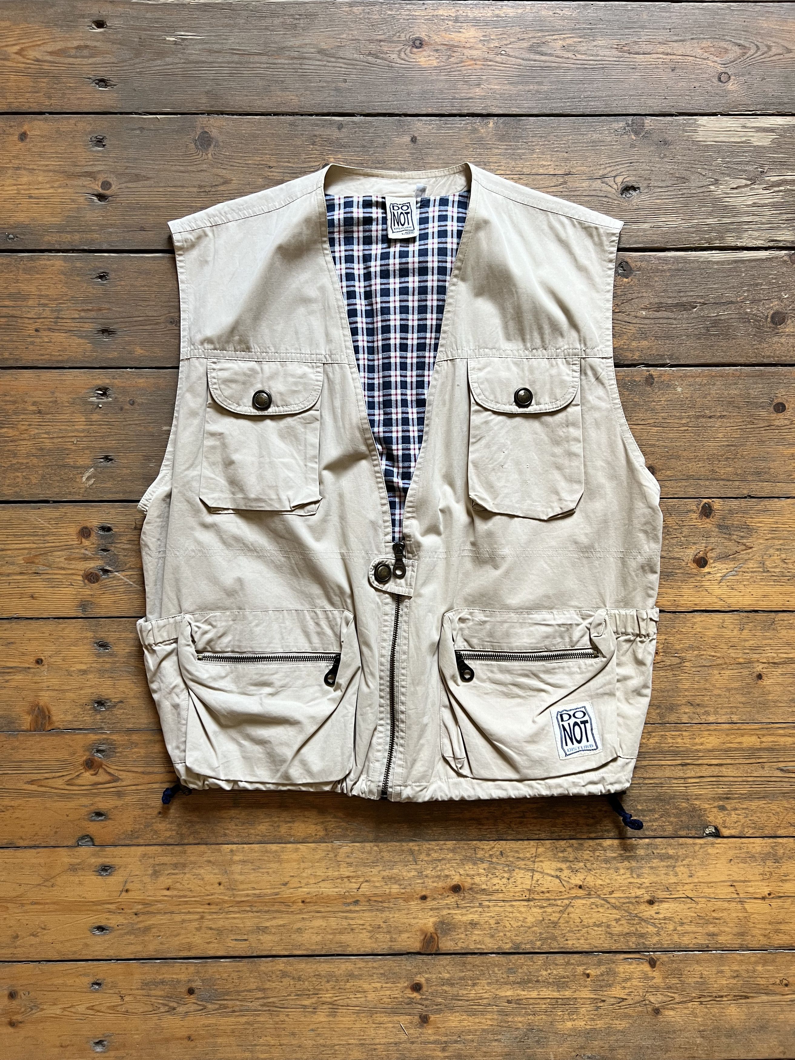 Japanese Brand Salewa Vintage Cargo Multi-Pocket Vest 1990s Size US M / EU 48-50 / 2 - 1 Thumbnail