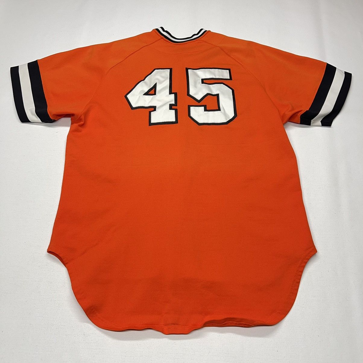 Vintage VTG Powers Baseball Jersey Orange Falcons 45 Athletic Retro Size US M / EU 48-50 / 2 - 11 Thumbnail
