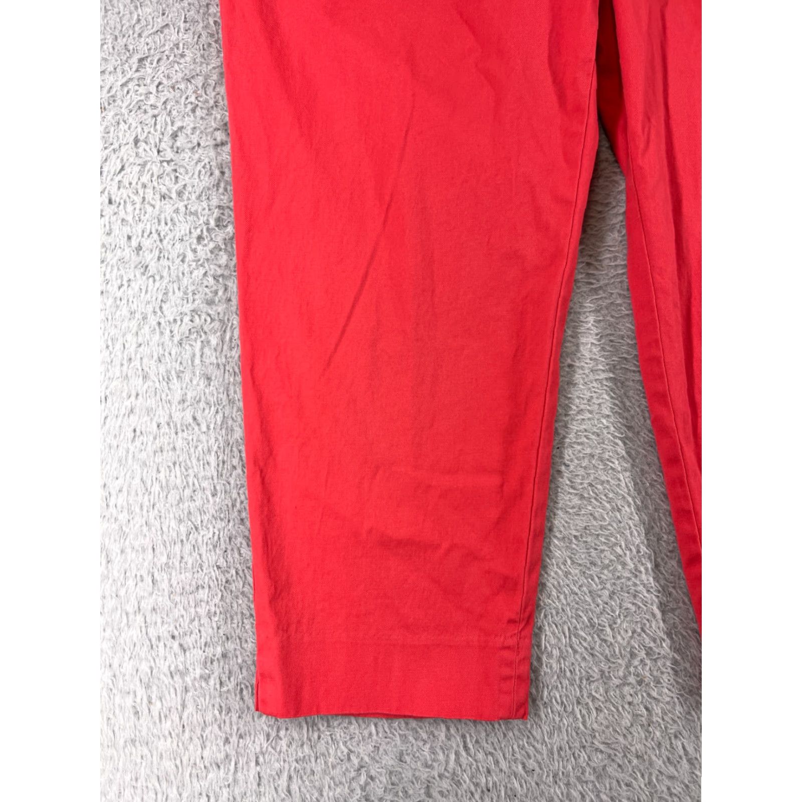 Talbots VINTAGE Talbots Women's Pants Cropped Stretch Cotton Pink Regular 8P Fall Spring Summer Size 30" / US 8 / IT 44 - 7 Thumbnail