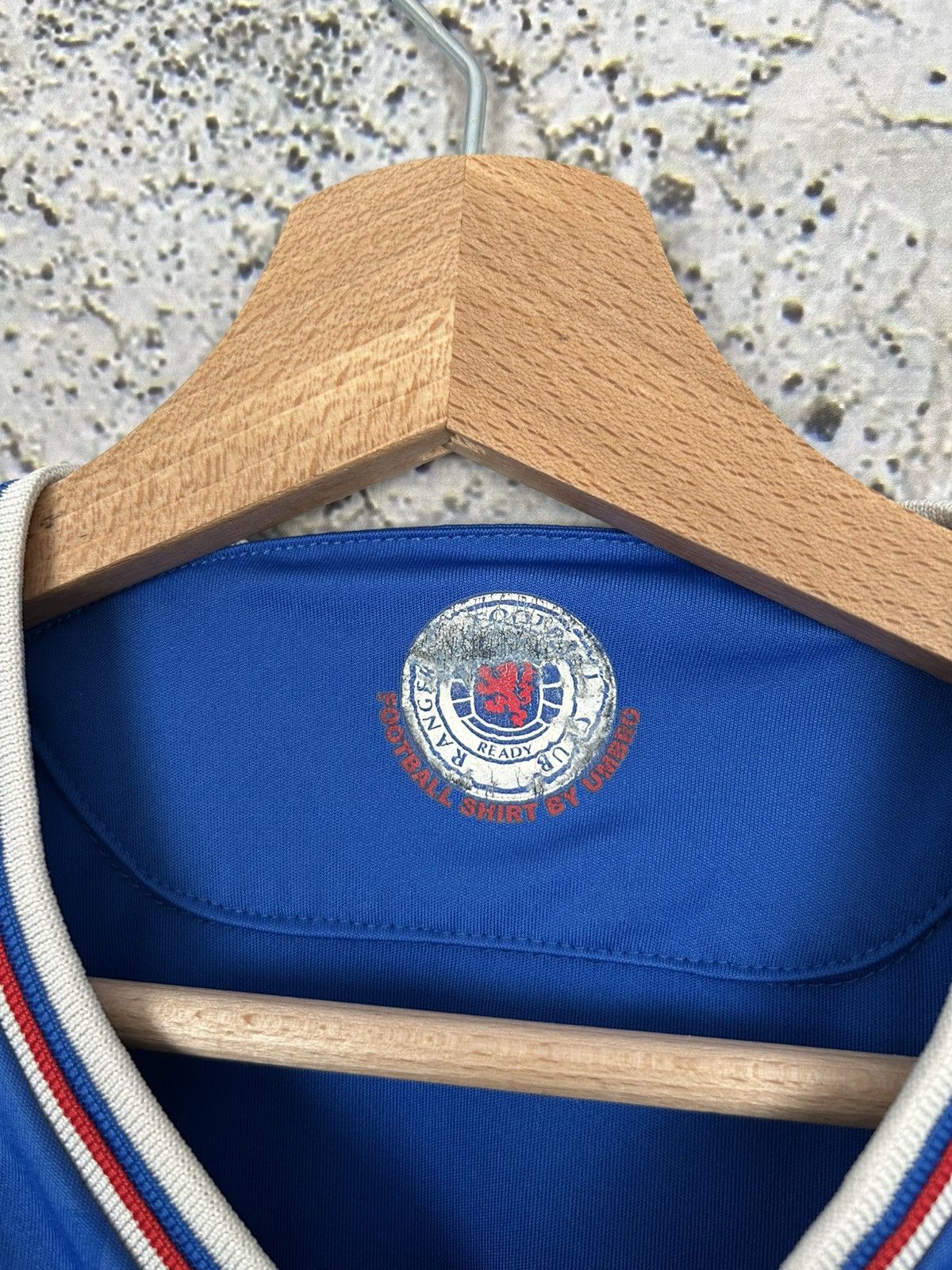 Umbro Vintage Umbro Glasgow Rangers Soccer Jersey Football Archive Size US L / EU 52-54 / 3 - 6 Thumbnail