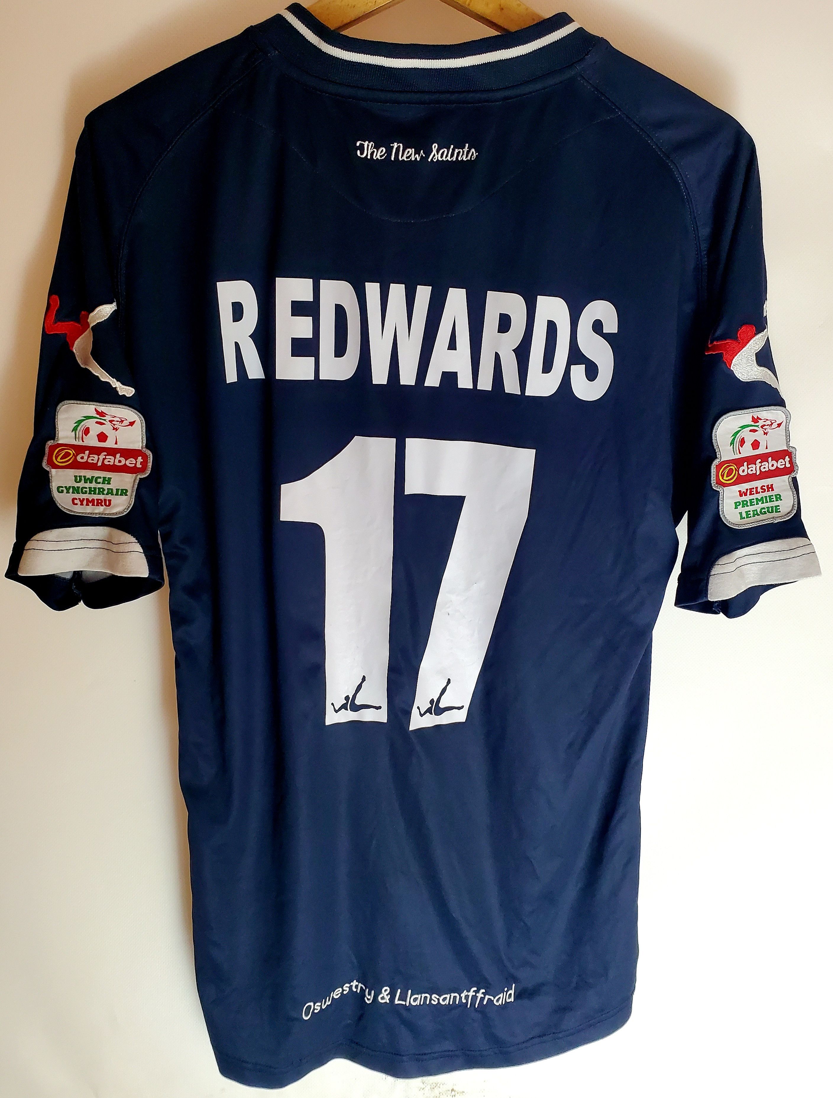 Vintage The New Saints legea player issue #17 R EDWARDS M Size US M / EU 48-50 / 2 - 2 Thumbnail