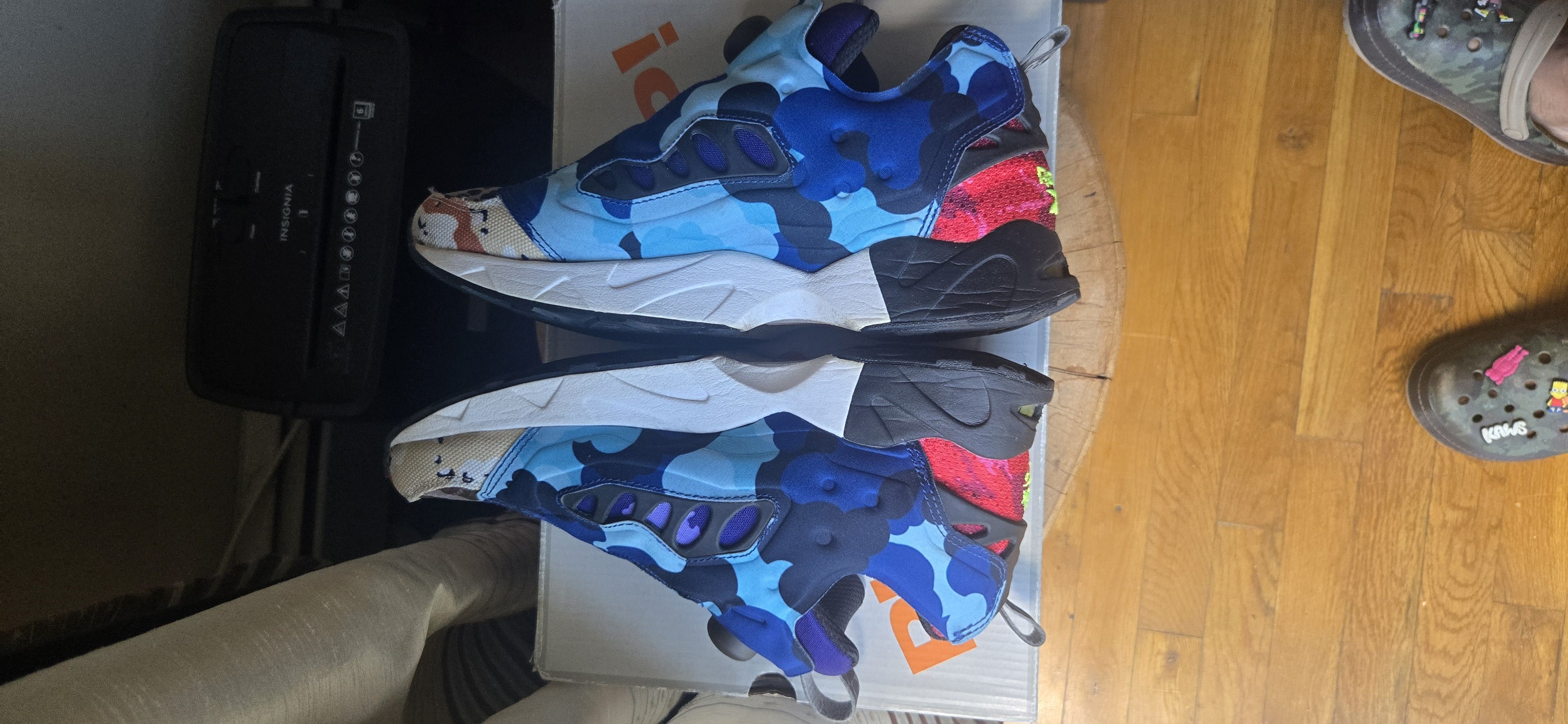 Reebok Reebok Men's Instapump Fury Road Cc 'What The Camo' Size US 7 / EU 40 - 5 Thumbnail