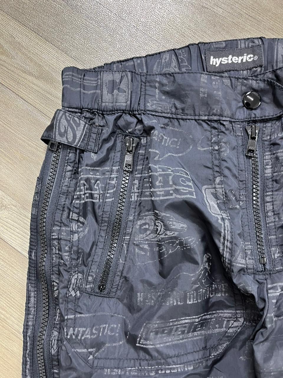 Hysteric Glamour Vintage 90's Hysteric Glamour Fullprint Nylon Pants Size US 27 - 10 Thumbnail