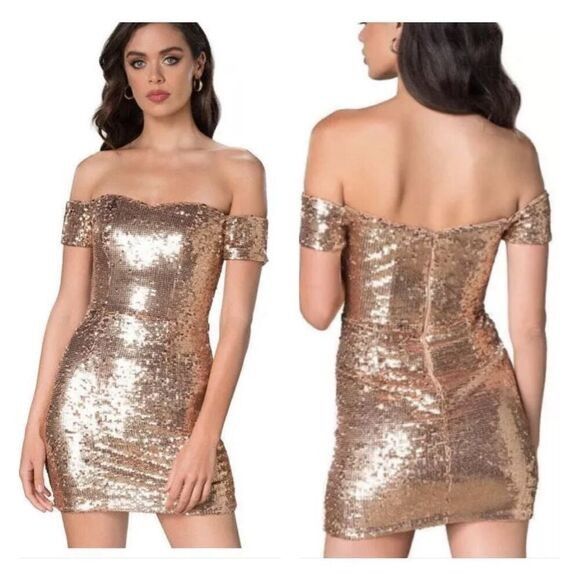 Dress the Population Dress The Population Jada metallic Sequin mini Dress Women’s Size XXL / US 16-18 / IT 52-54 - 2 Thumbnail