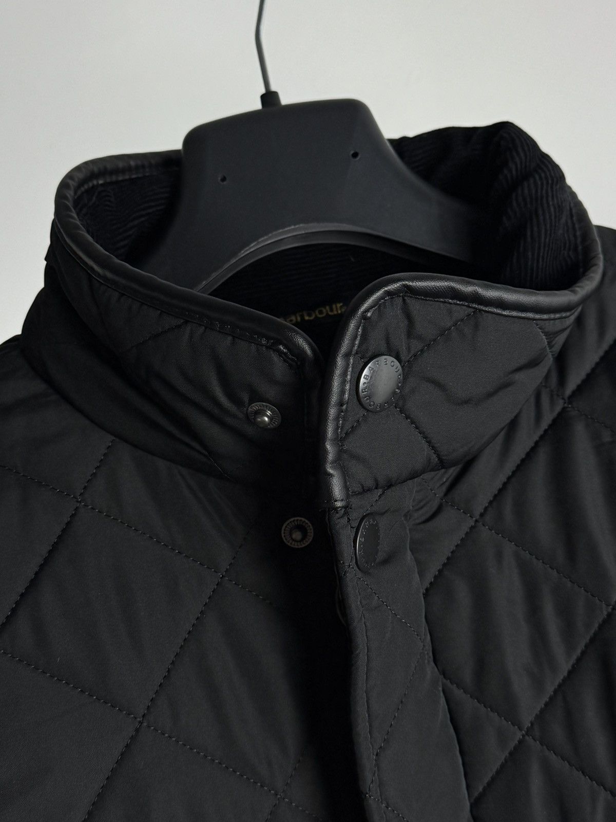 Barbour Barbour Powell Quilt Jacket Black Diamond Quilted Jacket Size US M / EU 48-50 / 2 - 6 Thumbnail