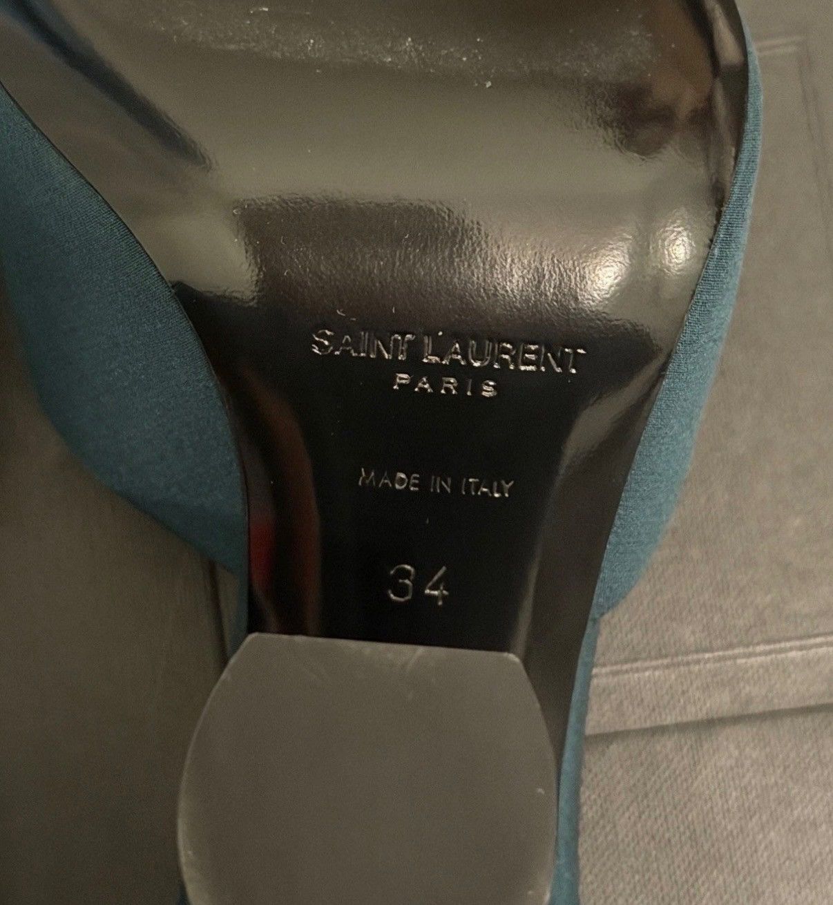 Yves Saint Laurent Yves Saint Laurent Suite Mules in Crepe De Chine SZ34 Size US 4 / IT 34 - 6 Thumbnail