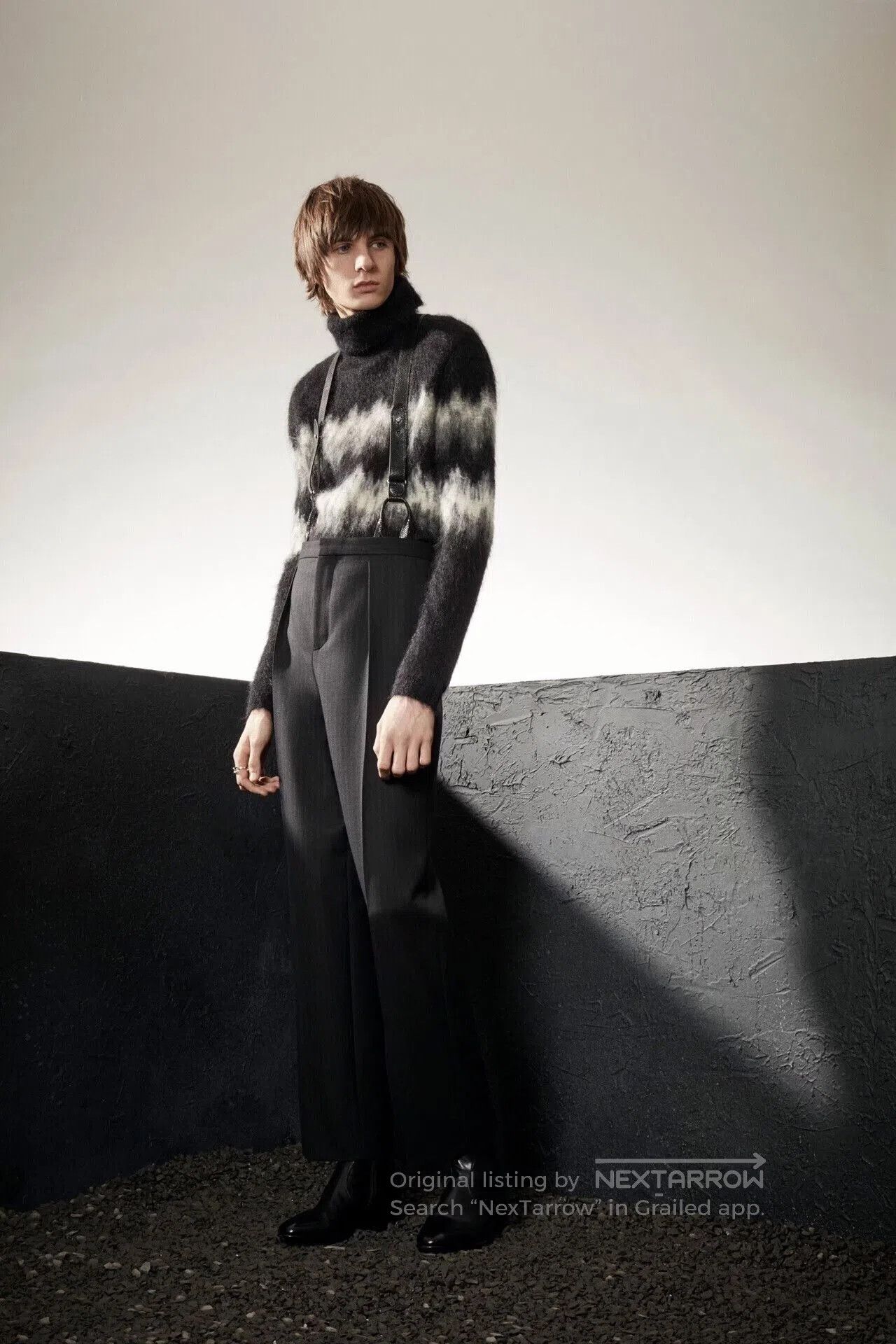 Saint Laurent Paris Saint Laurent Mohair Knit Sweater. Size US M / EU 48-50 / 2 - 9 Thumbnail