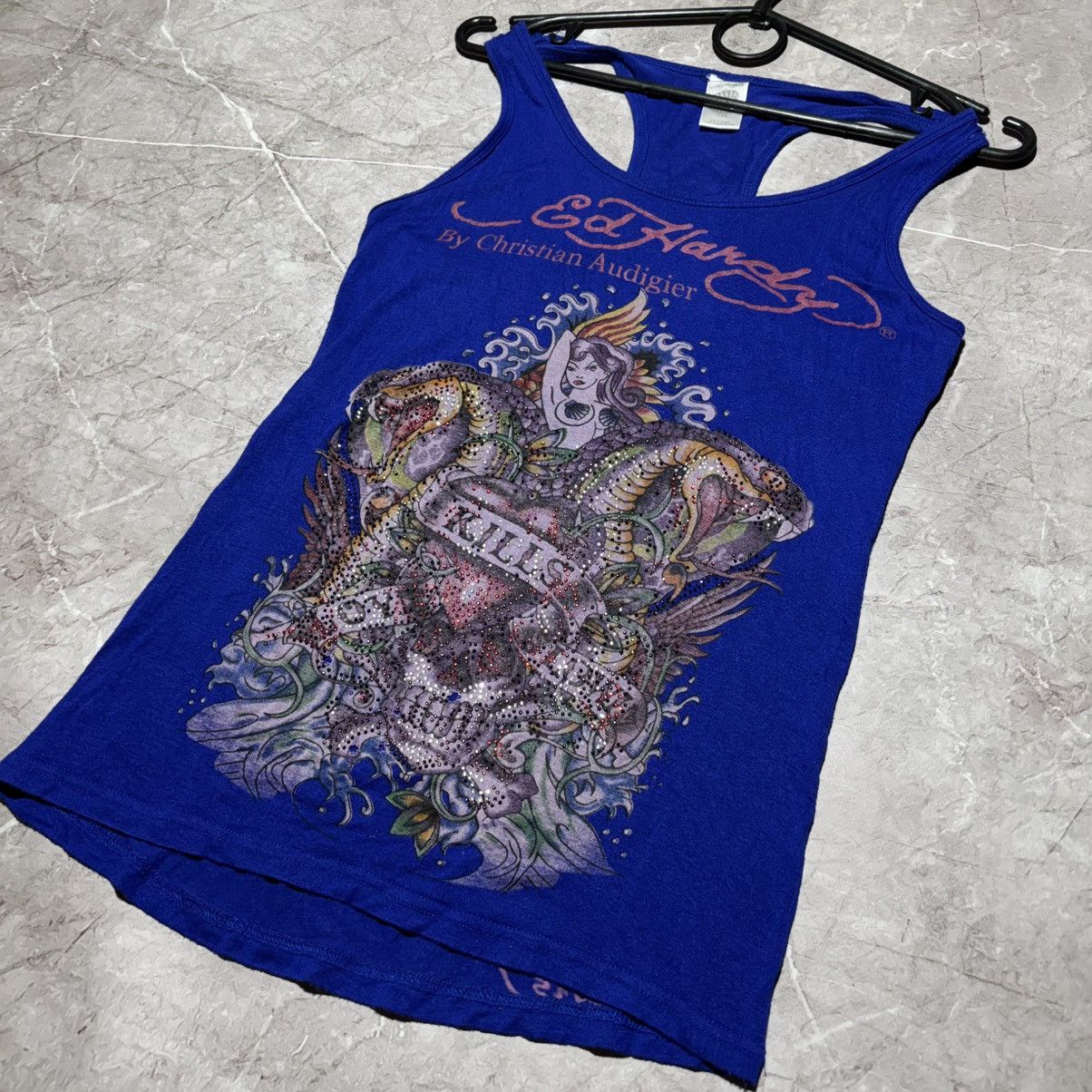 Ed Hardy Ed Hardy Tank Top by Christian Audiger Size M / US 6-8 / IT 42-44 - 3 Thumbnail