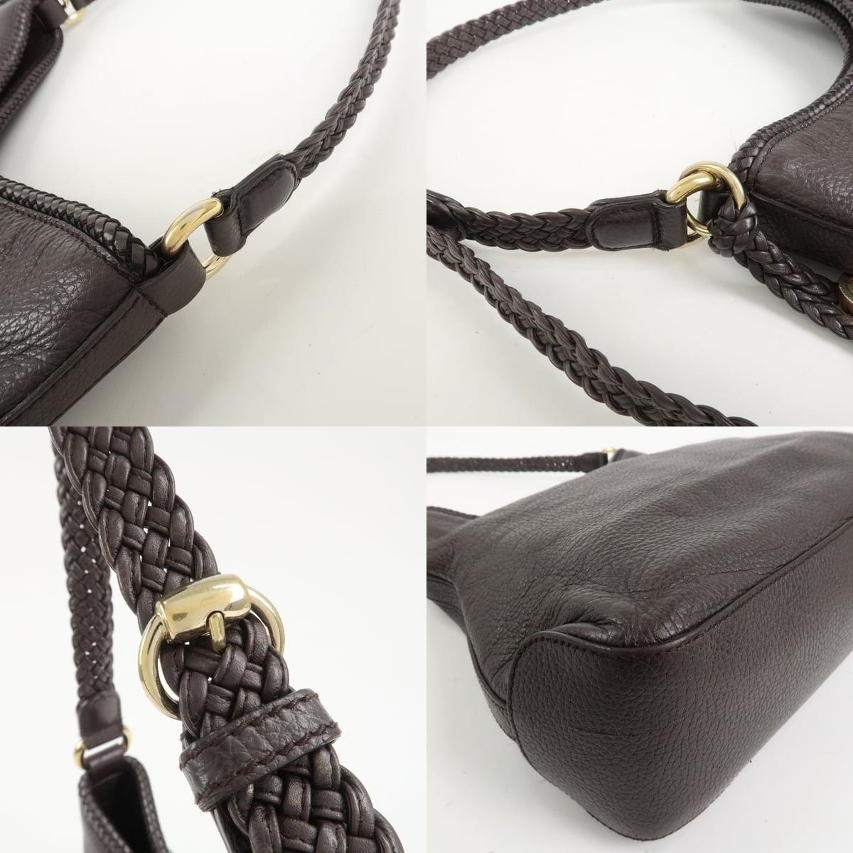 Gucci Gucci Soho Calfskin Shoulder Bag Brown Size ONE SIZE - 4 Thumbnail