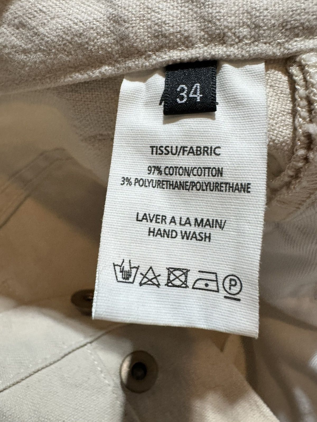 A.P.C. × Kanye West × Yeezy 🔥APC X KANYE🔥 2013 Putty Size US 34 / EU 50 - 4 Thumbnail